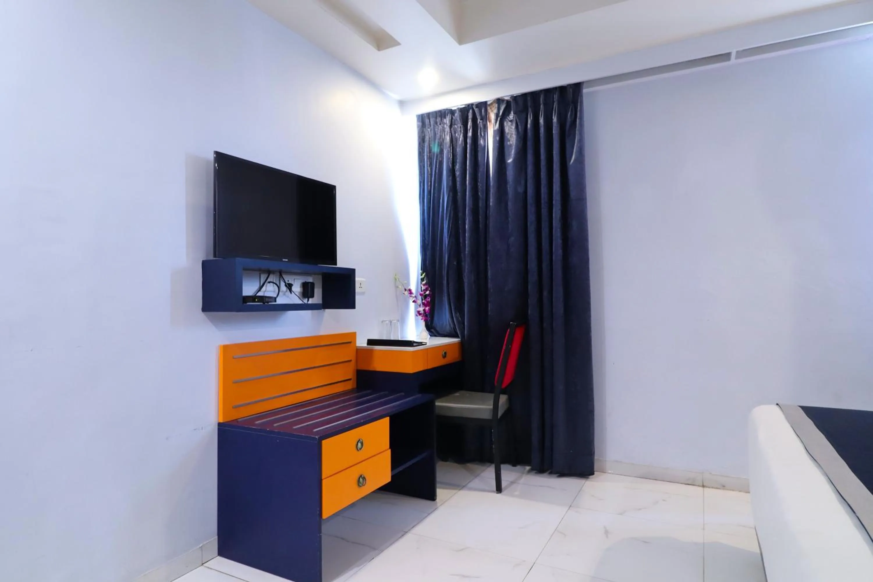 TV and multimedia in Regenta Inn Vadodara, 500m from Railway Station