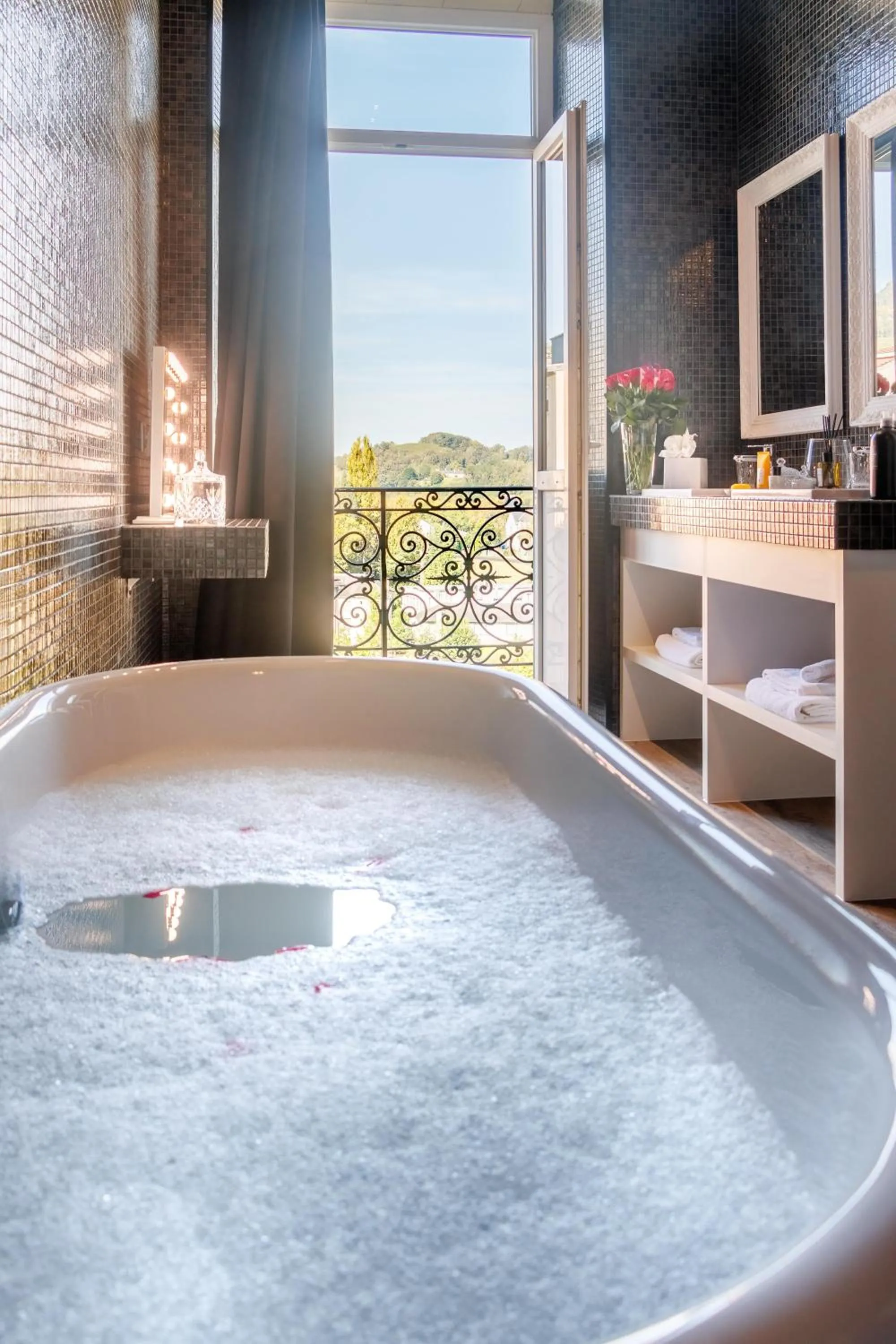 Bath in Belfry & Spa by Ligne St Barth