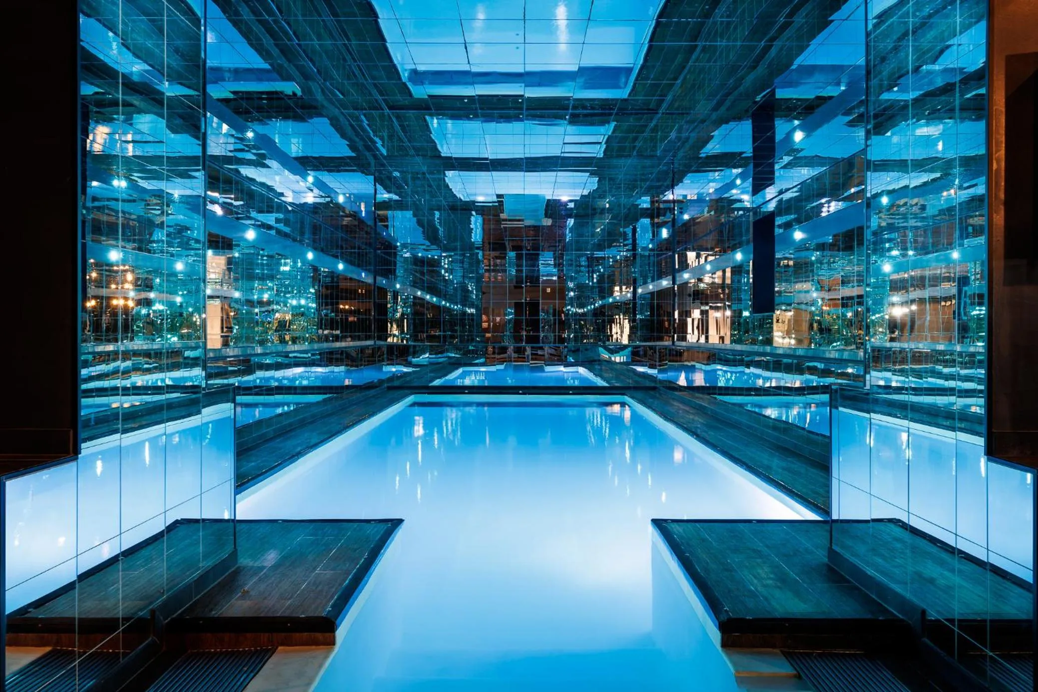 Swimming pool in Belfry & Spa by Ligne St Barth