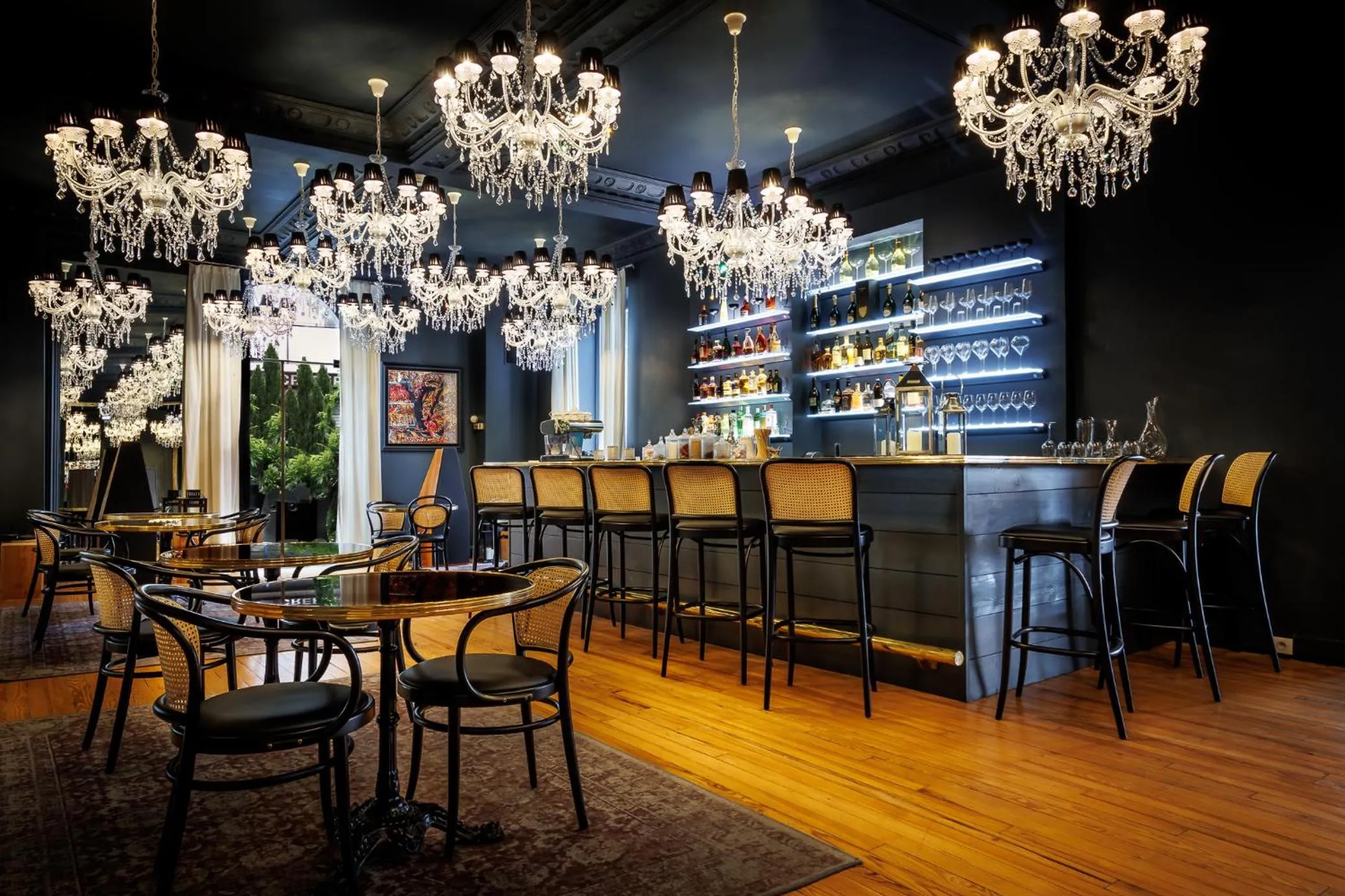 Lounge or bar in Belfry & Spa by Ligne St Barth