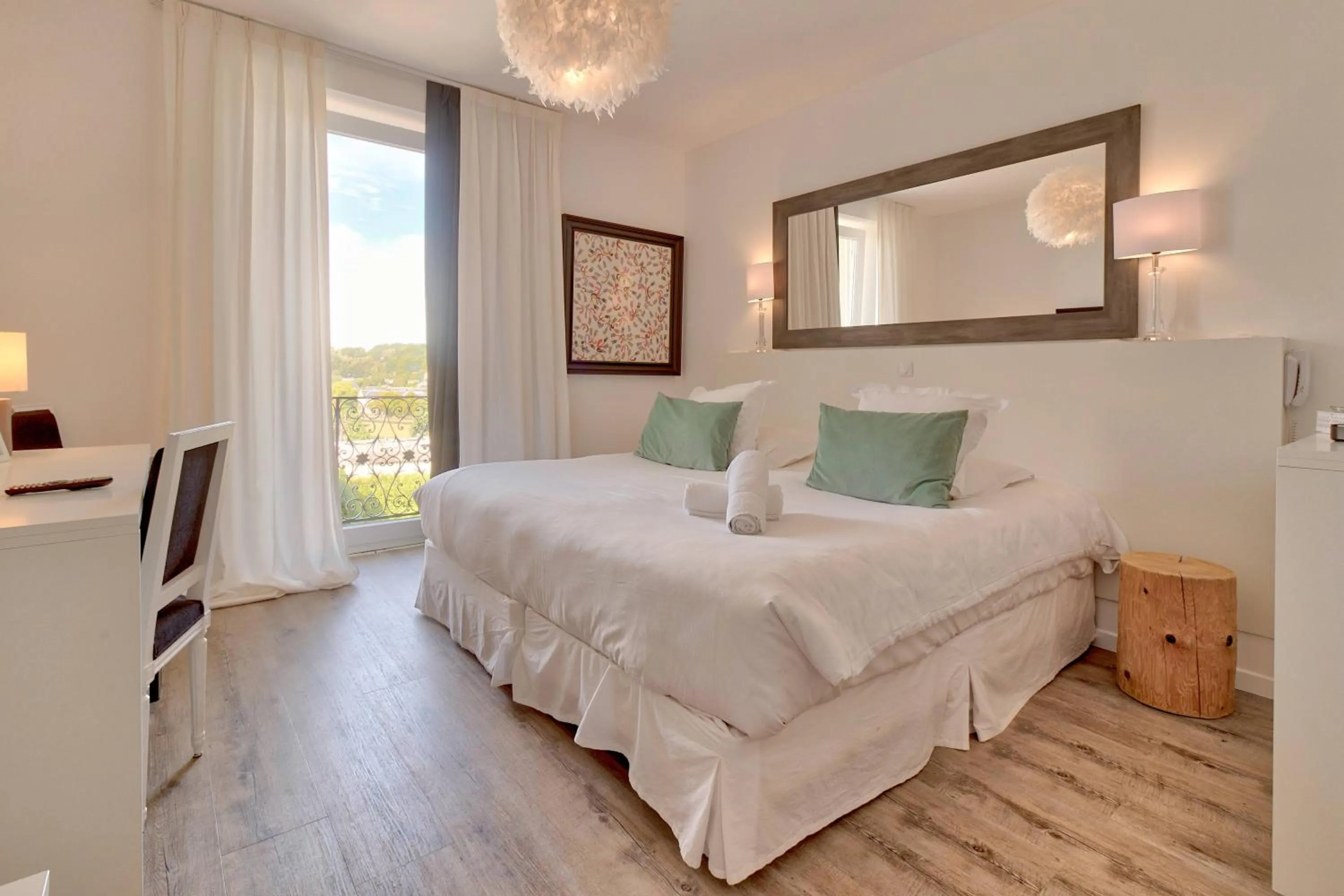 Bedroom, Bed in Belfry & Spa by Ligne St Barth