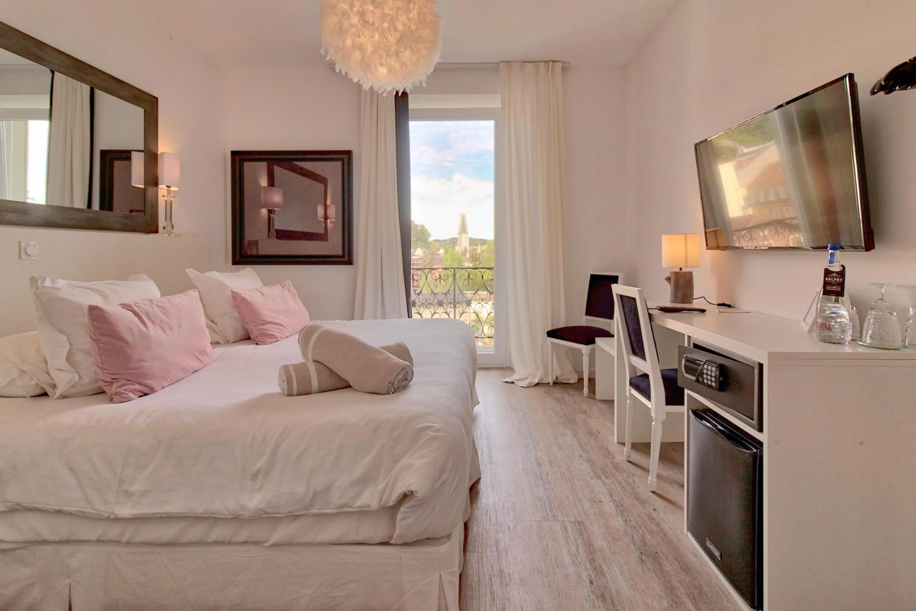 Bedroom, Bed in Belfry & Spa by Ligne St Barth