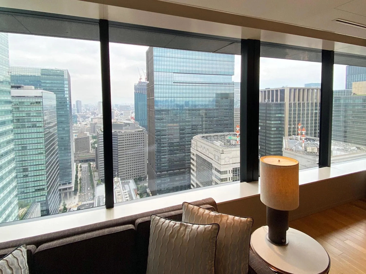 Living room in Ascott Marunouchi Tokyo
