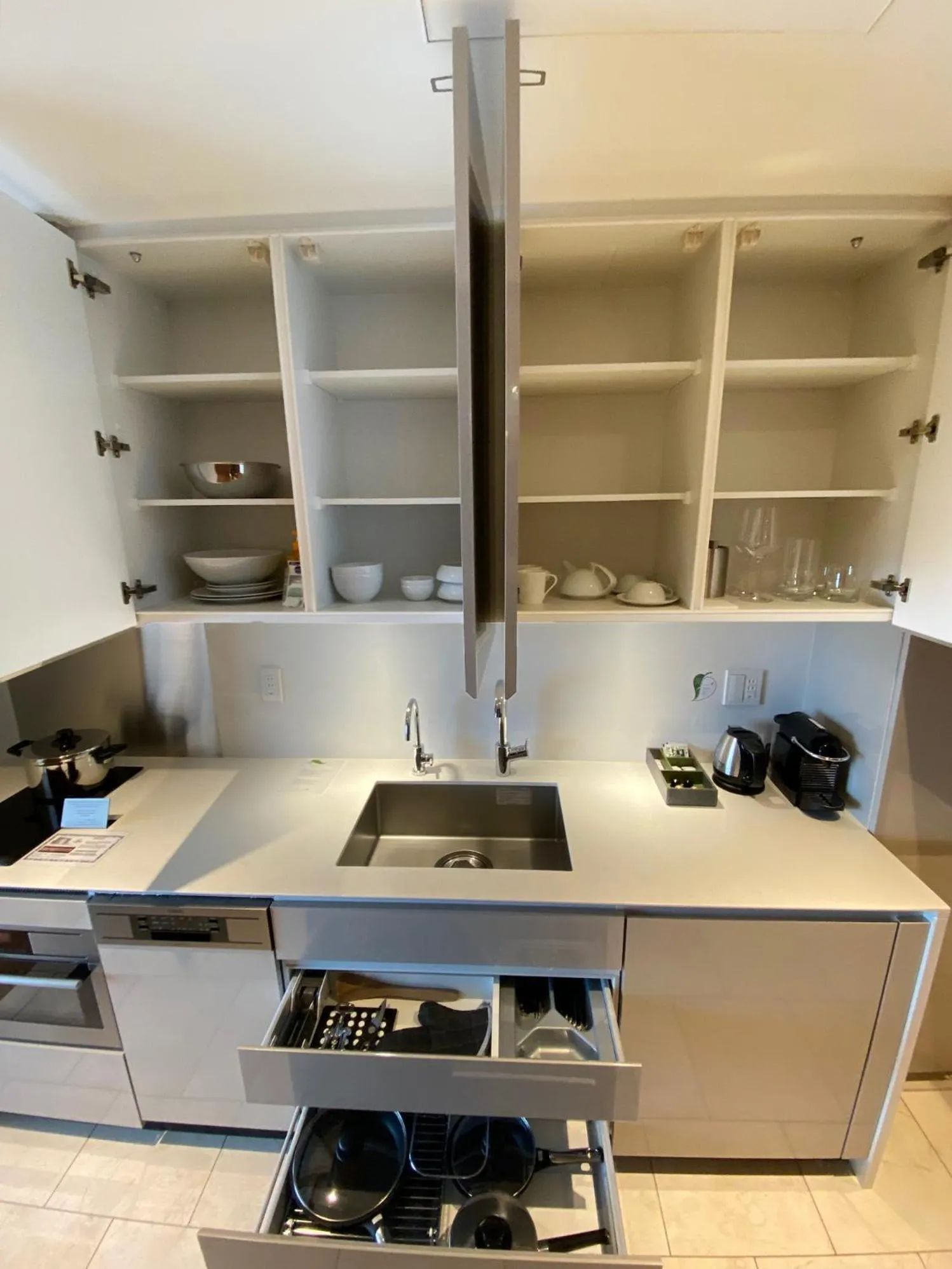 Kitchen or kitchenette in Ascott Marunouchi Tokyo