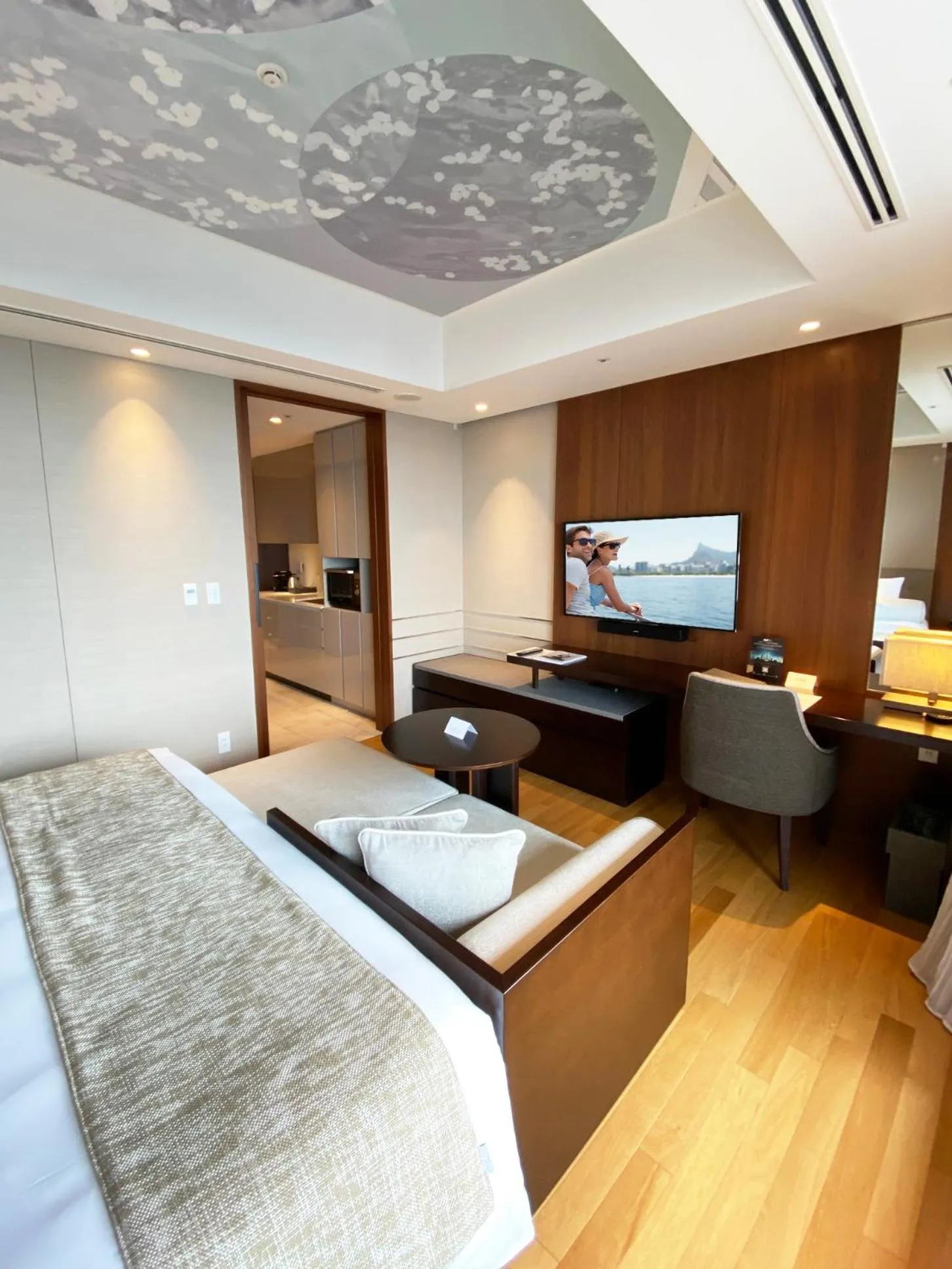 Communal lounge/ TV room in Ascott Marunouchi Tokyo