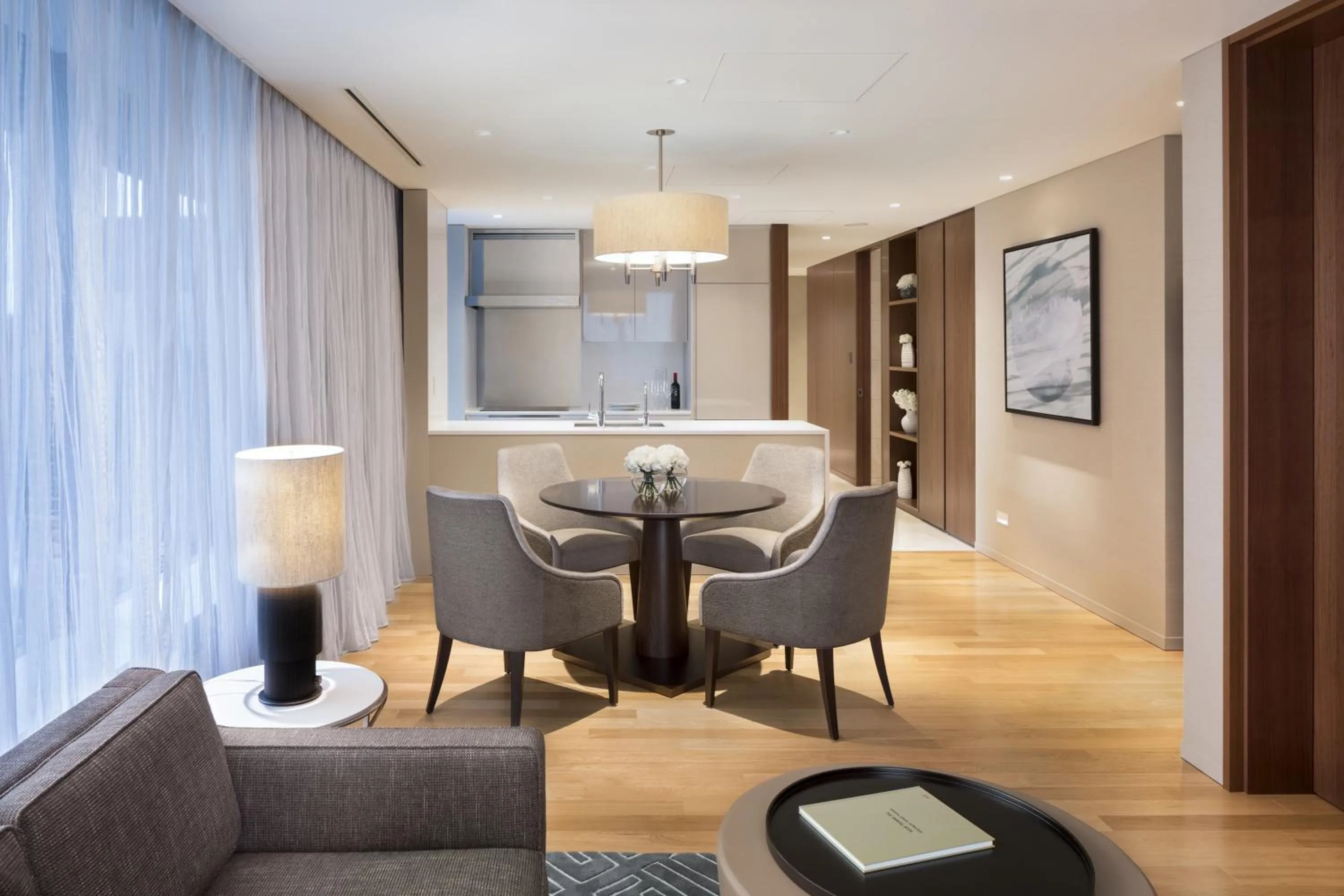 Living room in Ascott Marunouchi Tokyo