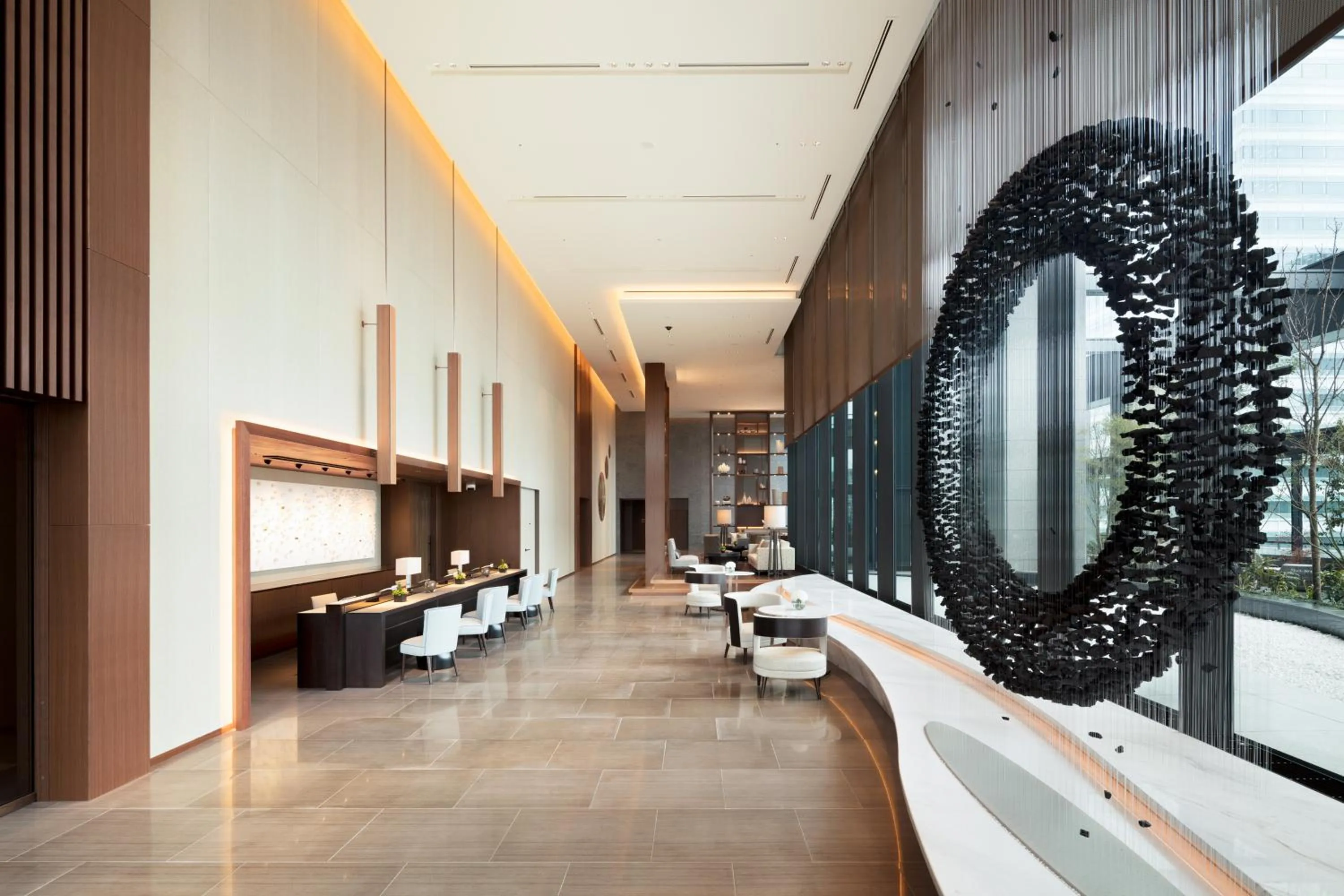 Lobby or reception in Ascott Marunouchi Tokyo