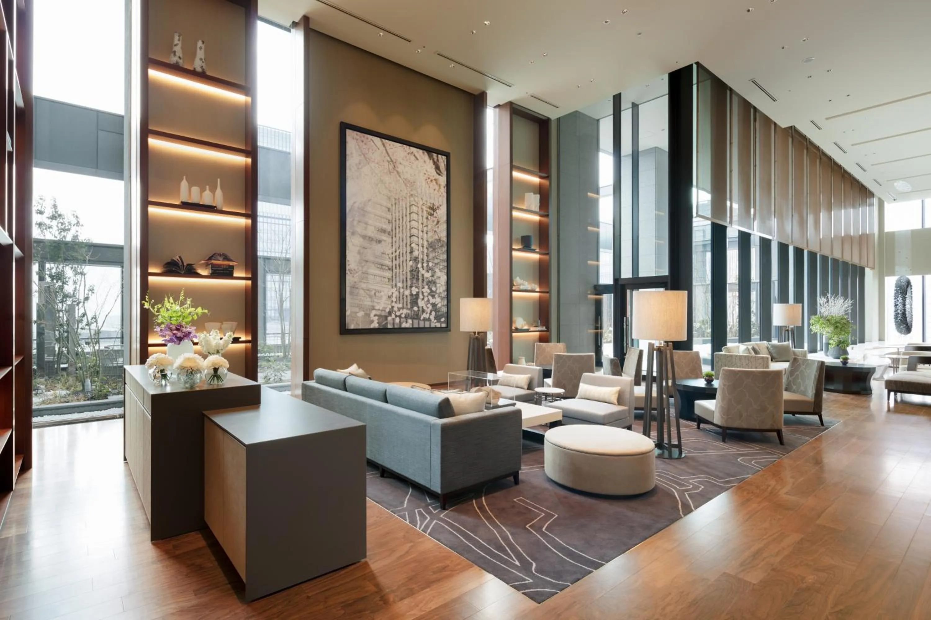 Lounge or bar in Ascott Marunouchi Tokyo