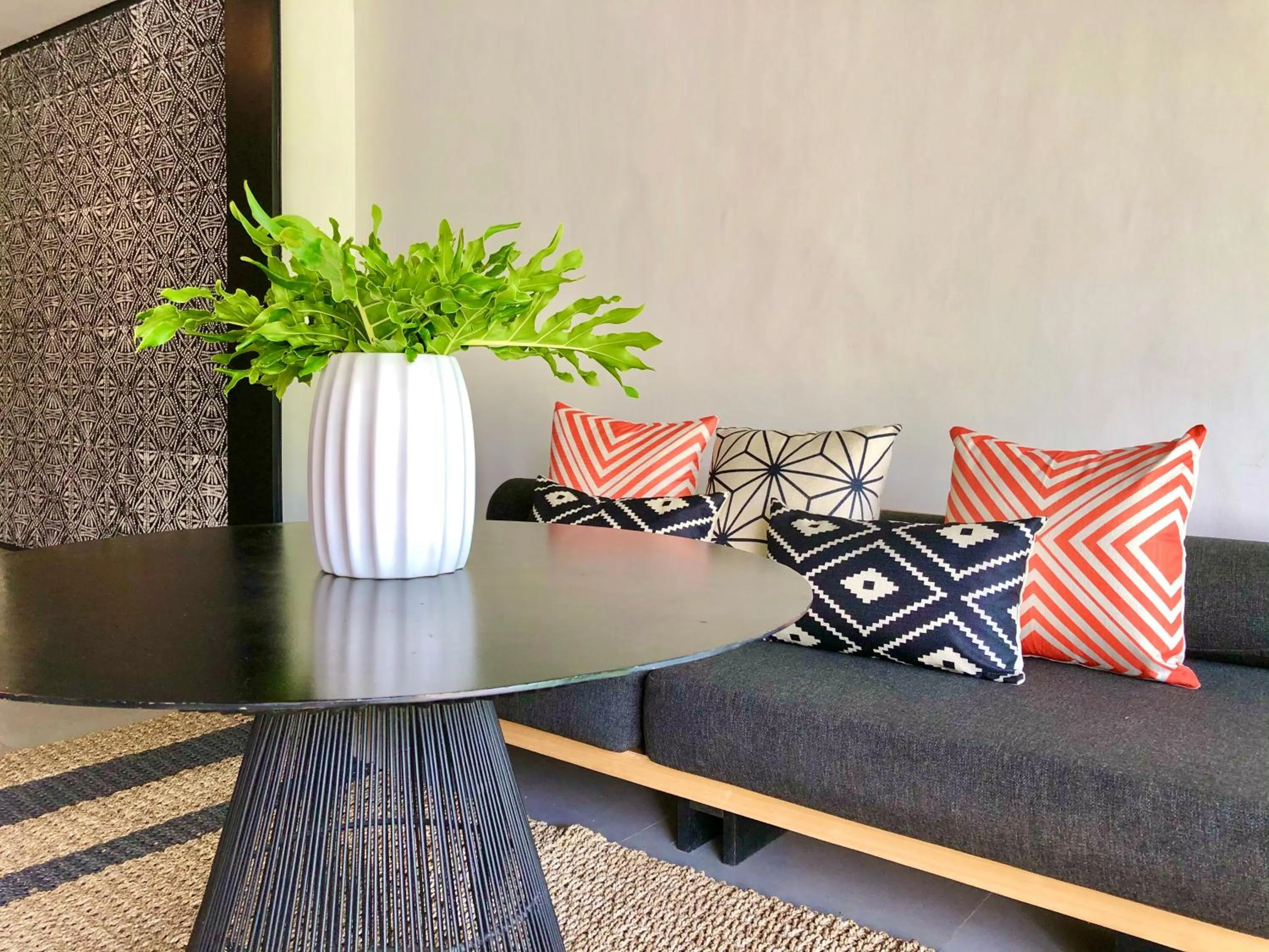 Seating area in Origin Ubud