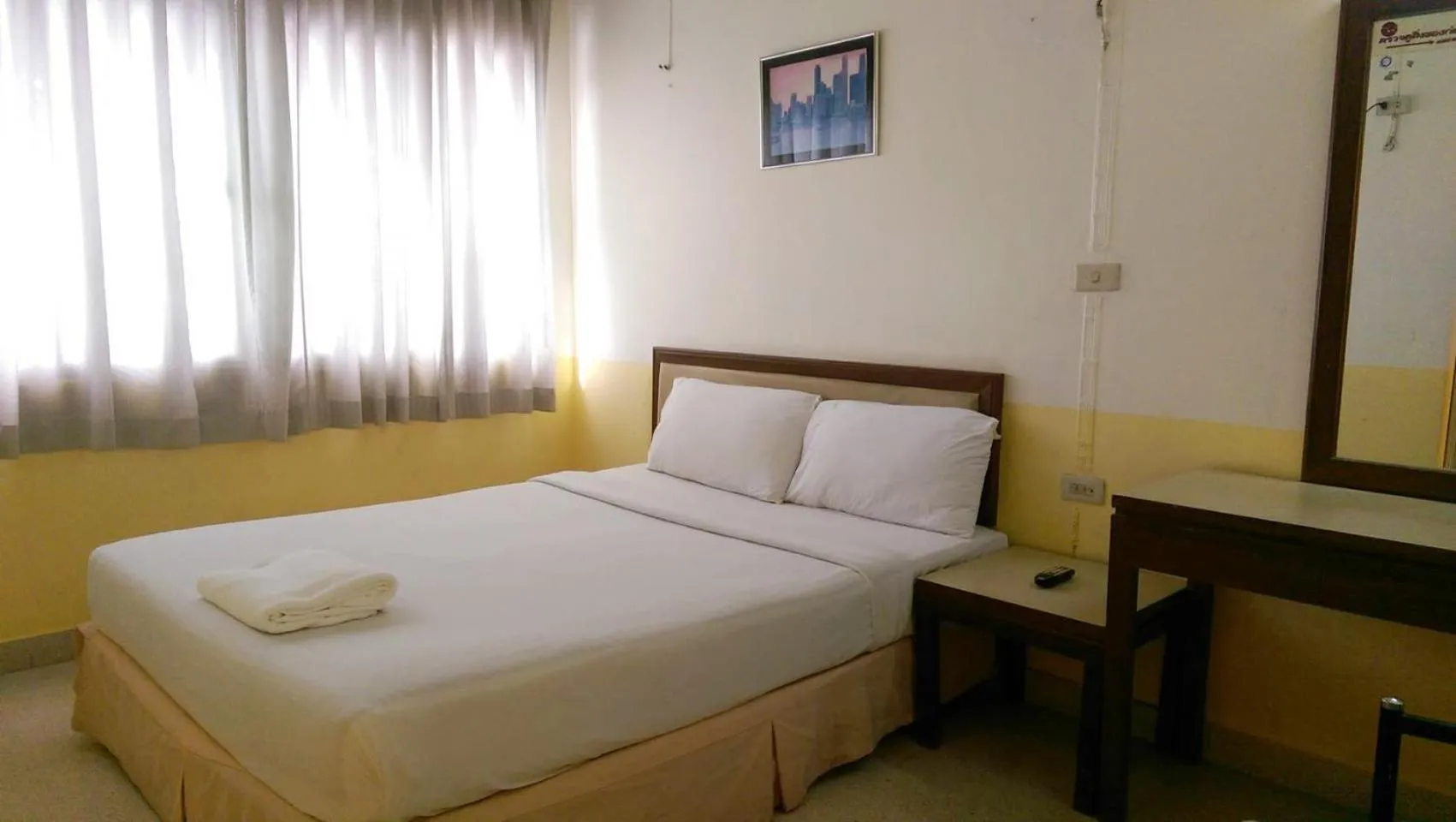 Bedroom, Bed in โรงแรมวัฒนาตรัง