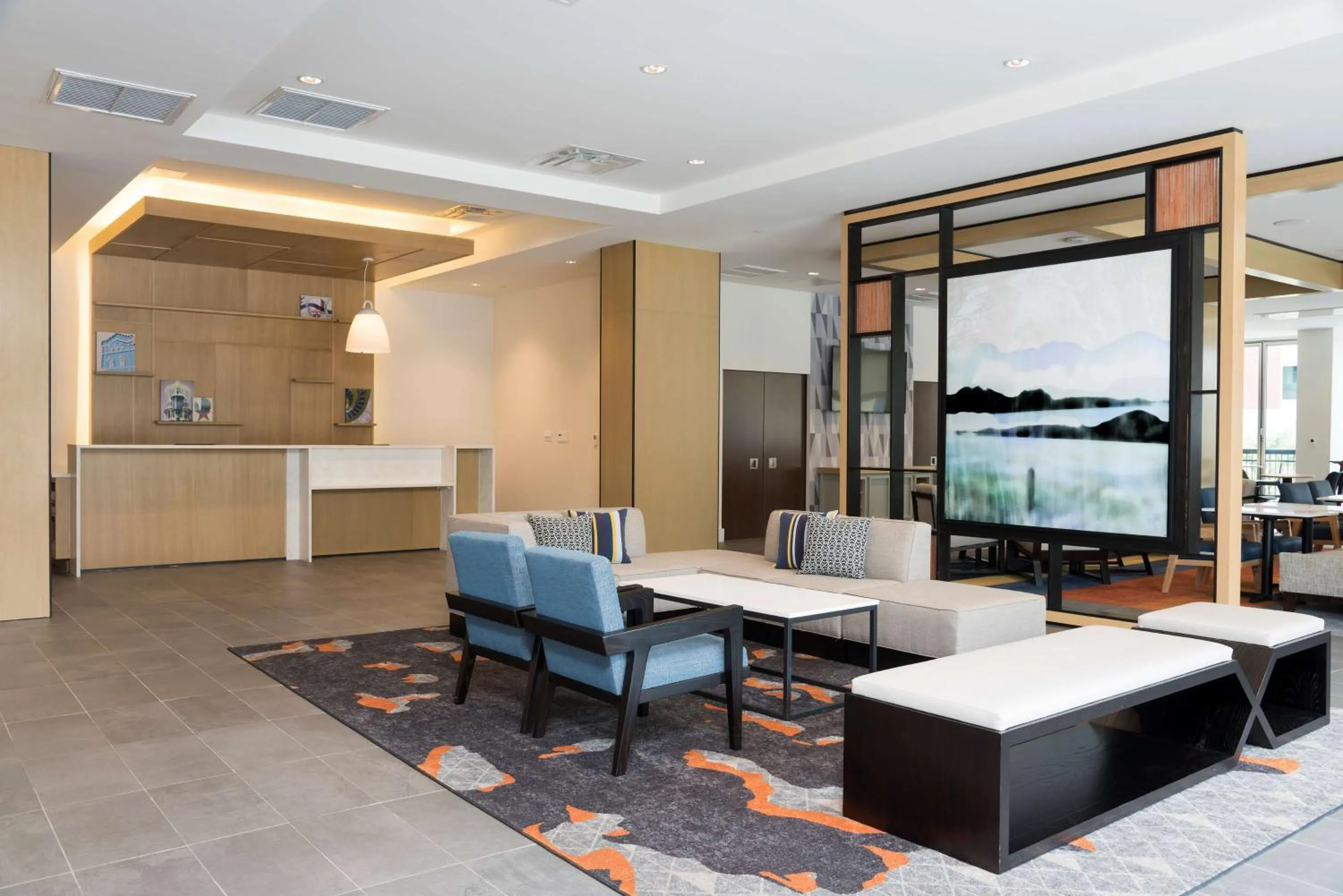 Lobby or reception in Hyatt House Austin/Downtown