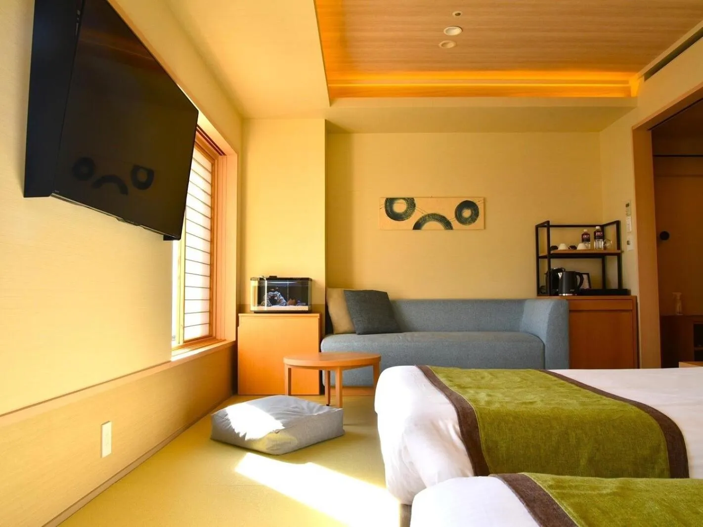 Bed in Bayside Hotel Azur Takeshiba