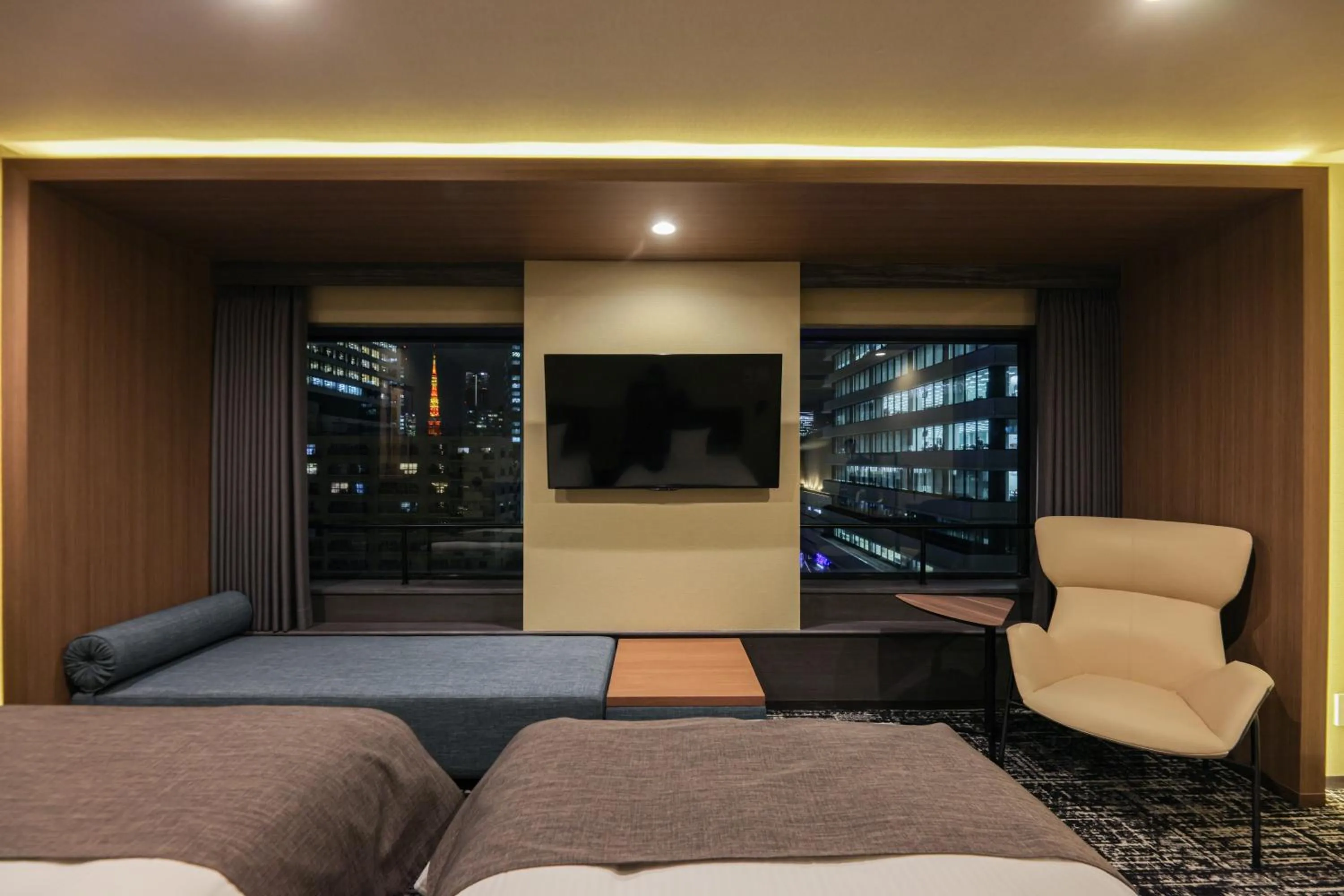 Photo of the whole room, Bed in Bayside Hotel Azur Takeshiba