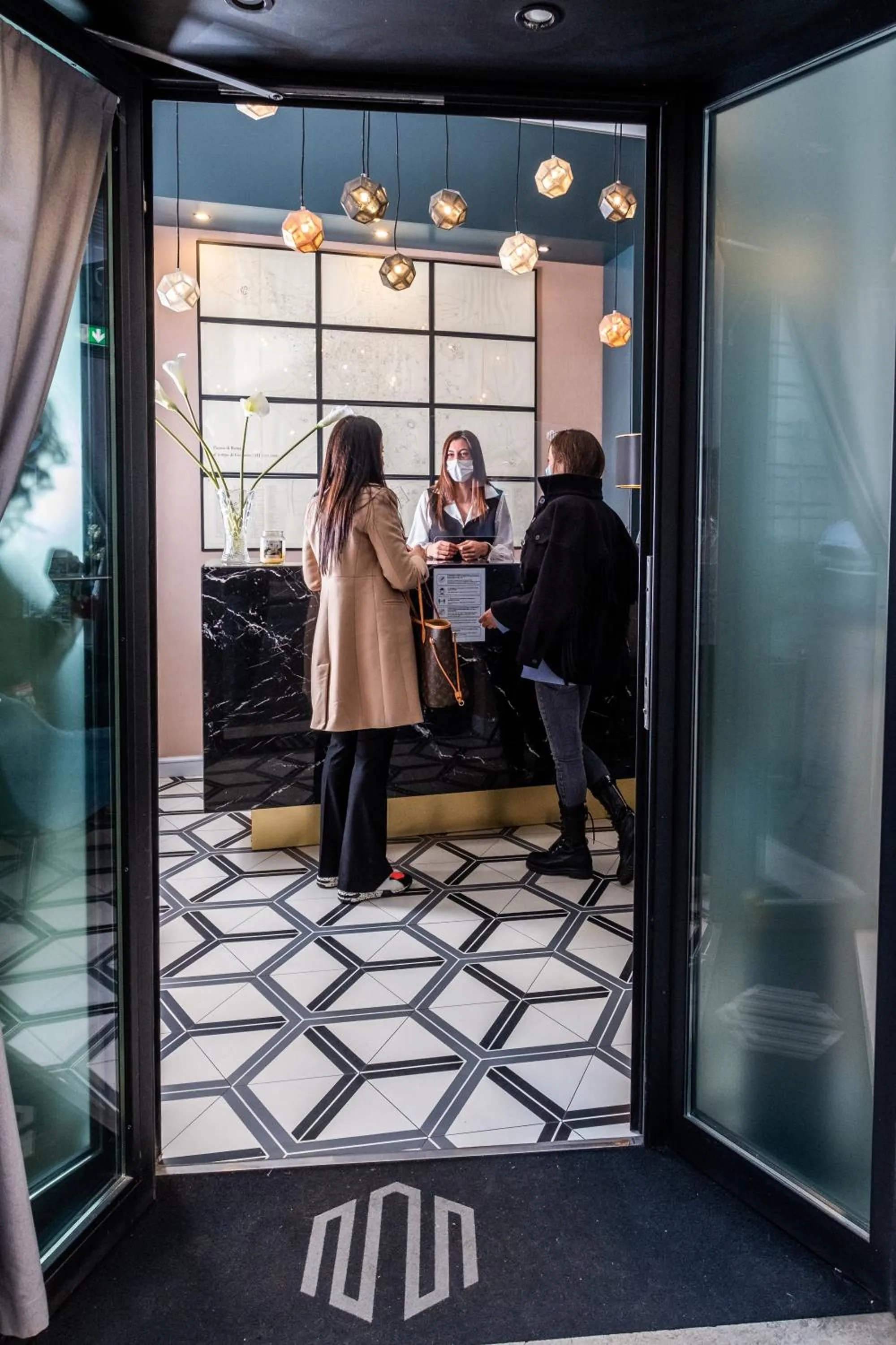 Lobby or reception in Navona Street Hotel