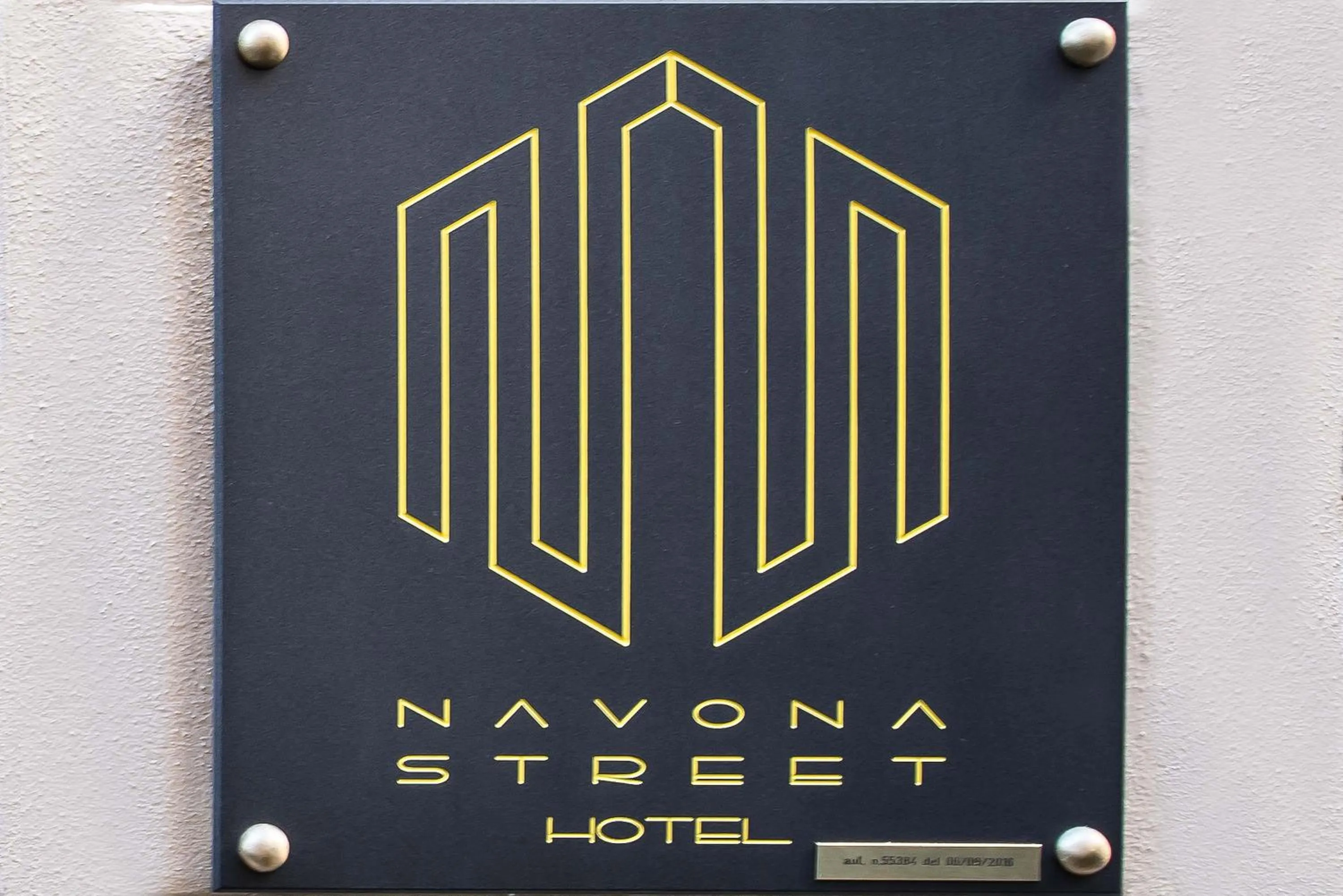 Property logo or sign in Navona Street Hotel