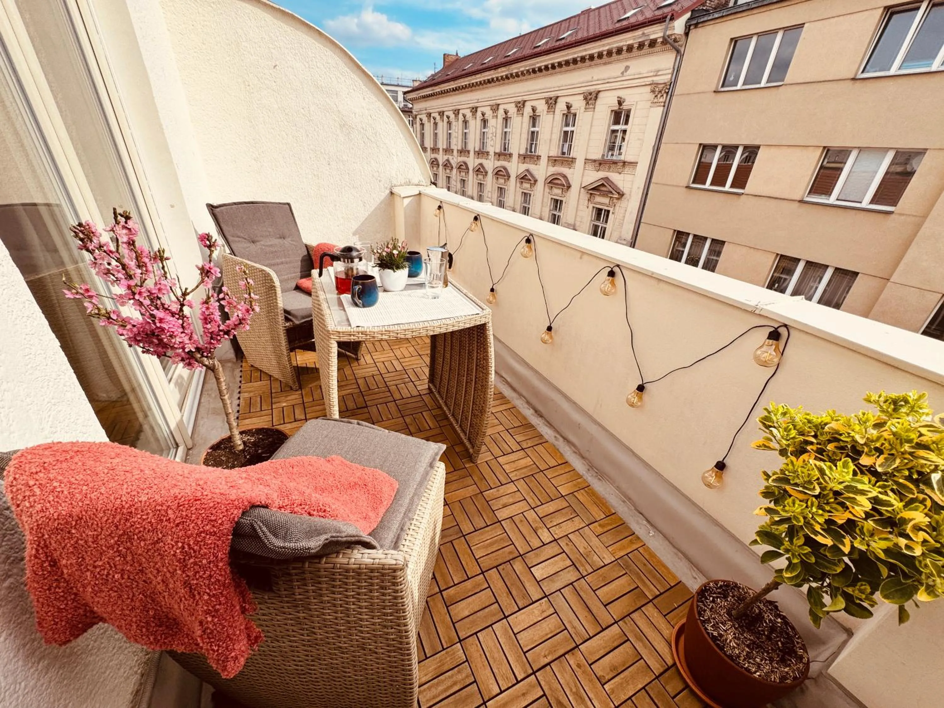 Private Terrace in Heart of Prague