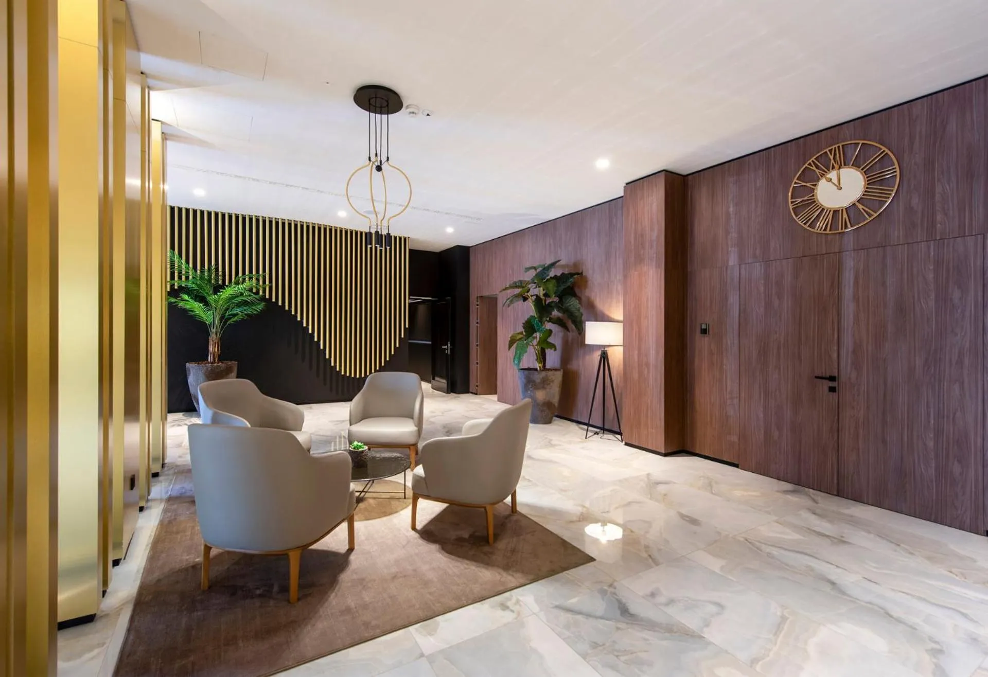 Lobby or reception in Hotel Turist