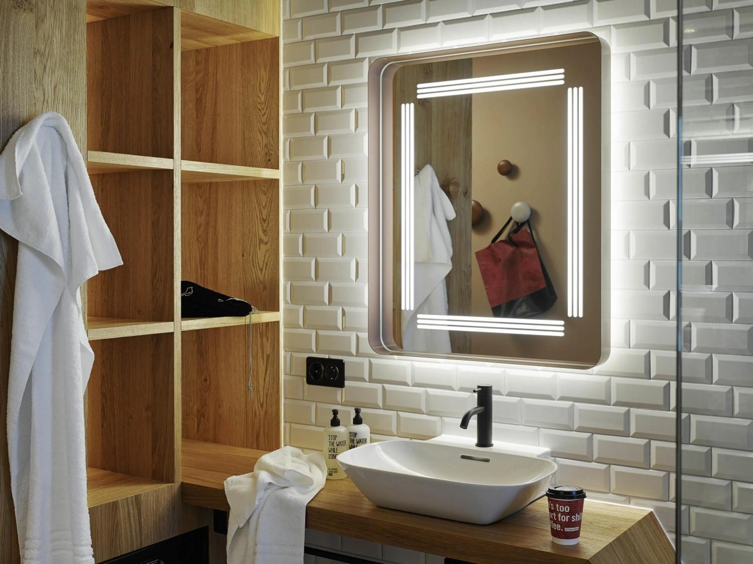 Bedroom in 25hours Hotel Langstrasse