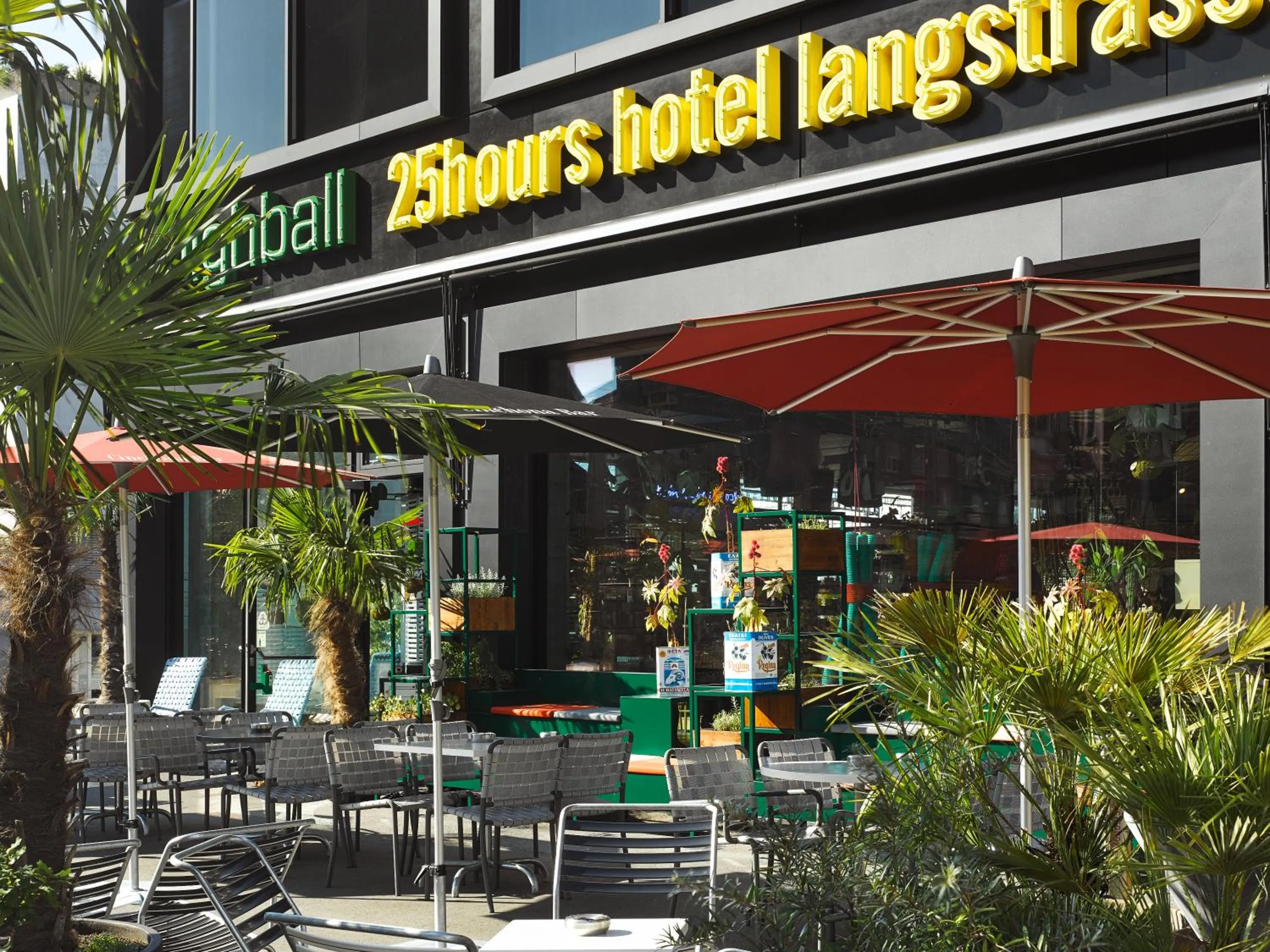 Property building in 25hours Hotel Langstrasse