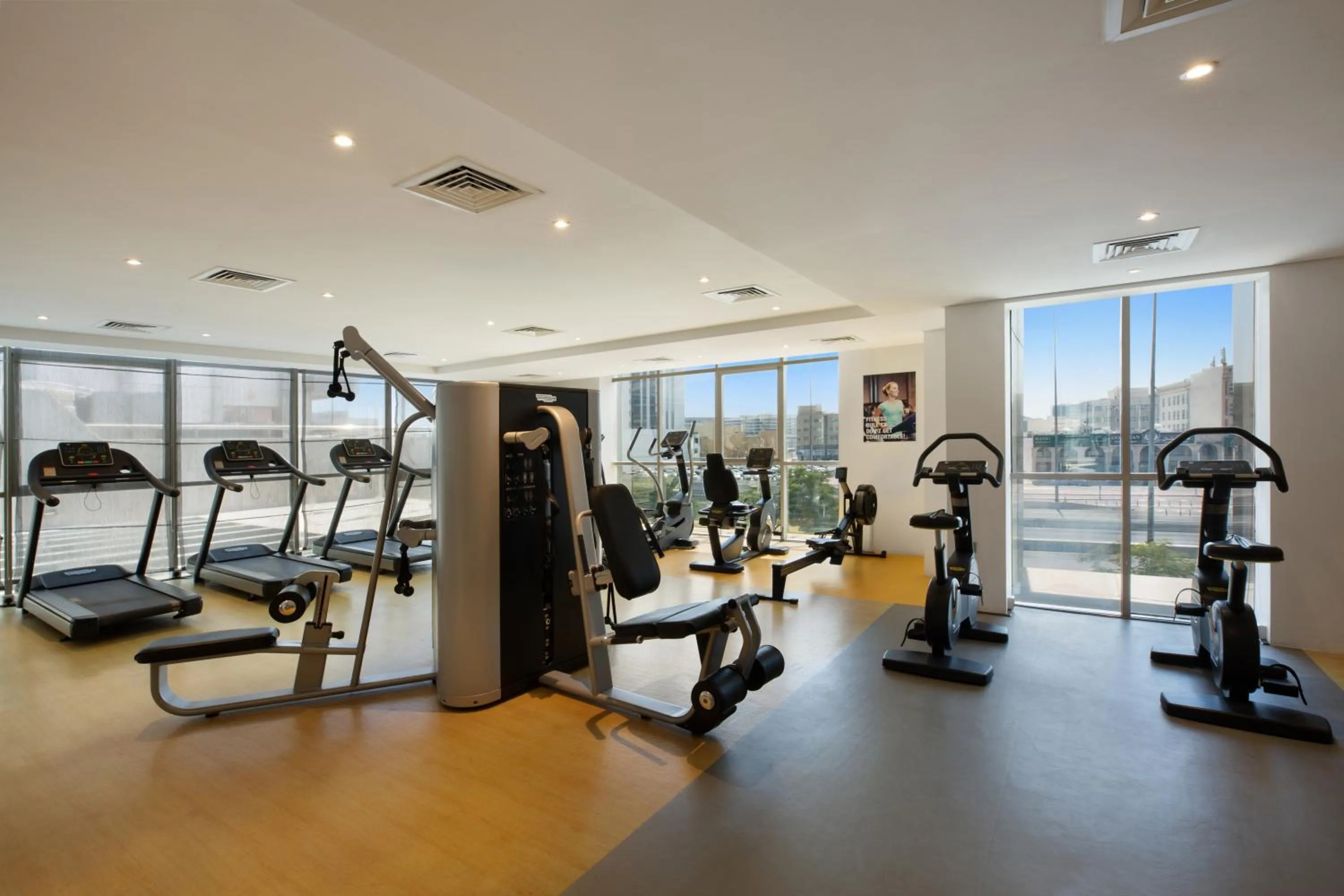 Fitness centre/facilities in Royal Continental Hotel