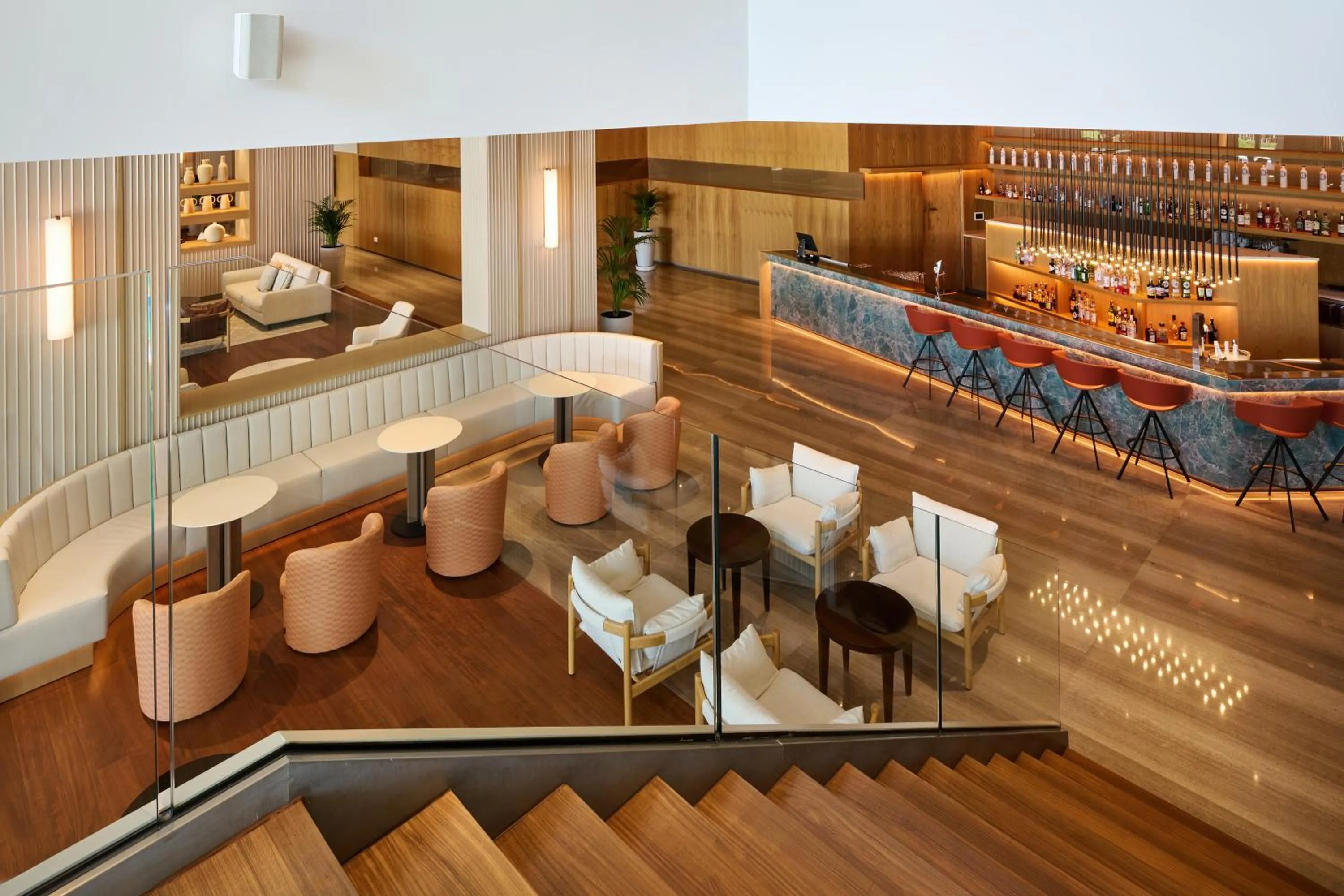 Lounge or bar in Hipotels Playa de Palma Palace&Spa