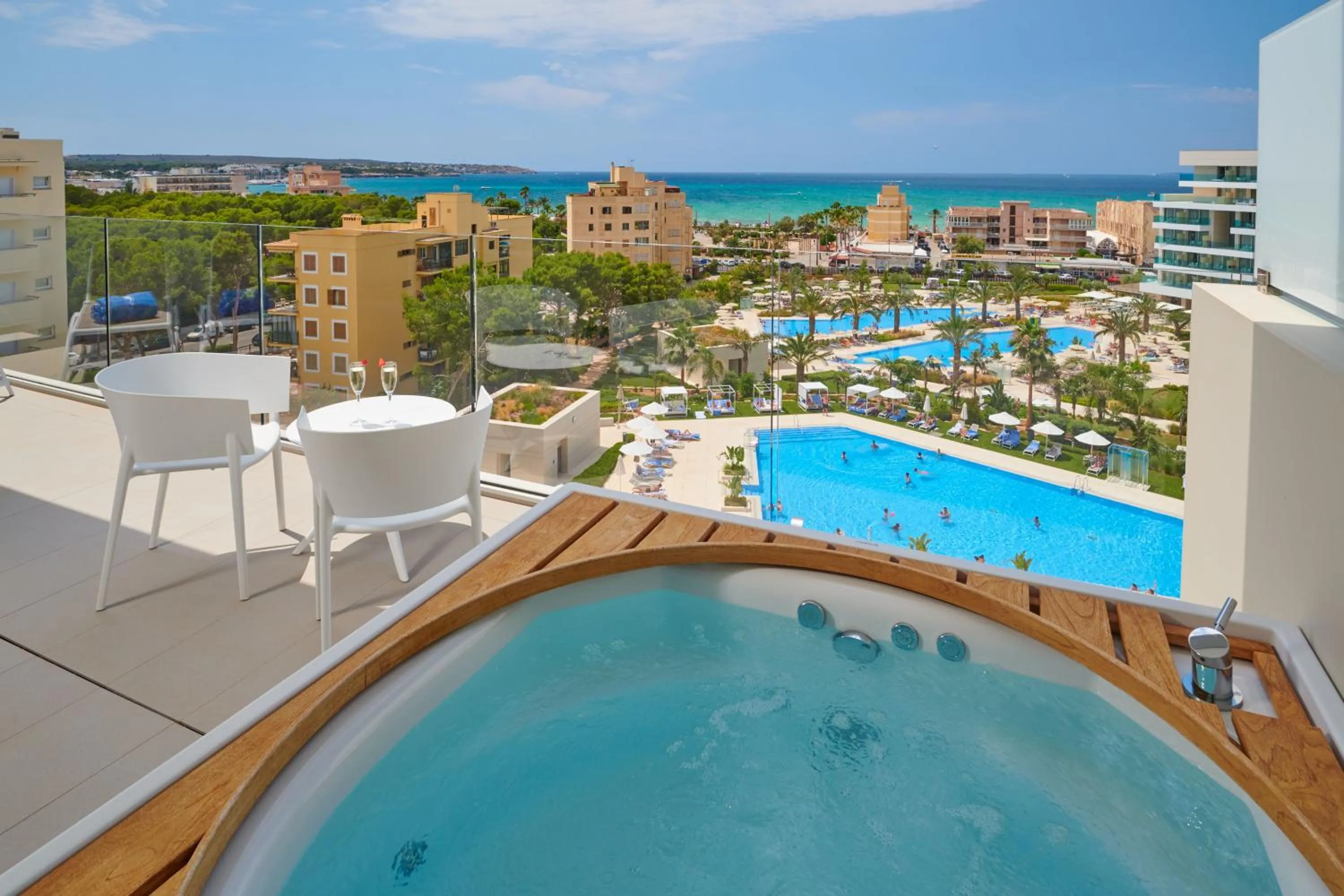 Balcony/Terrace in Hipotels Playa de Palma Palace&Spa