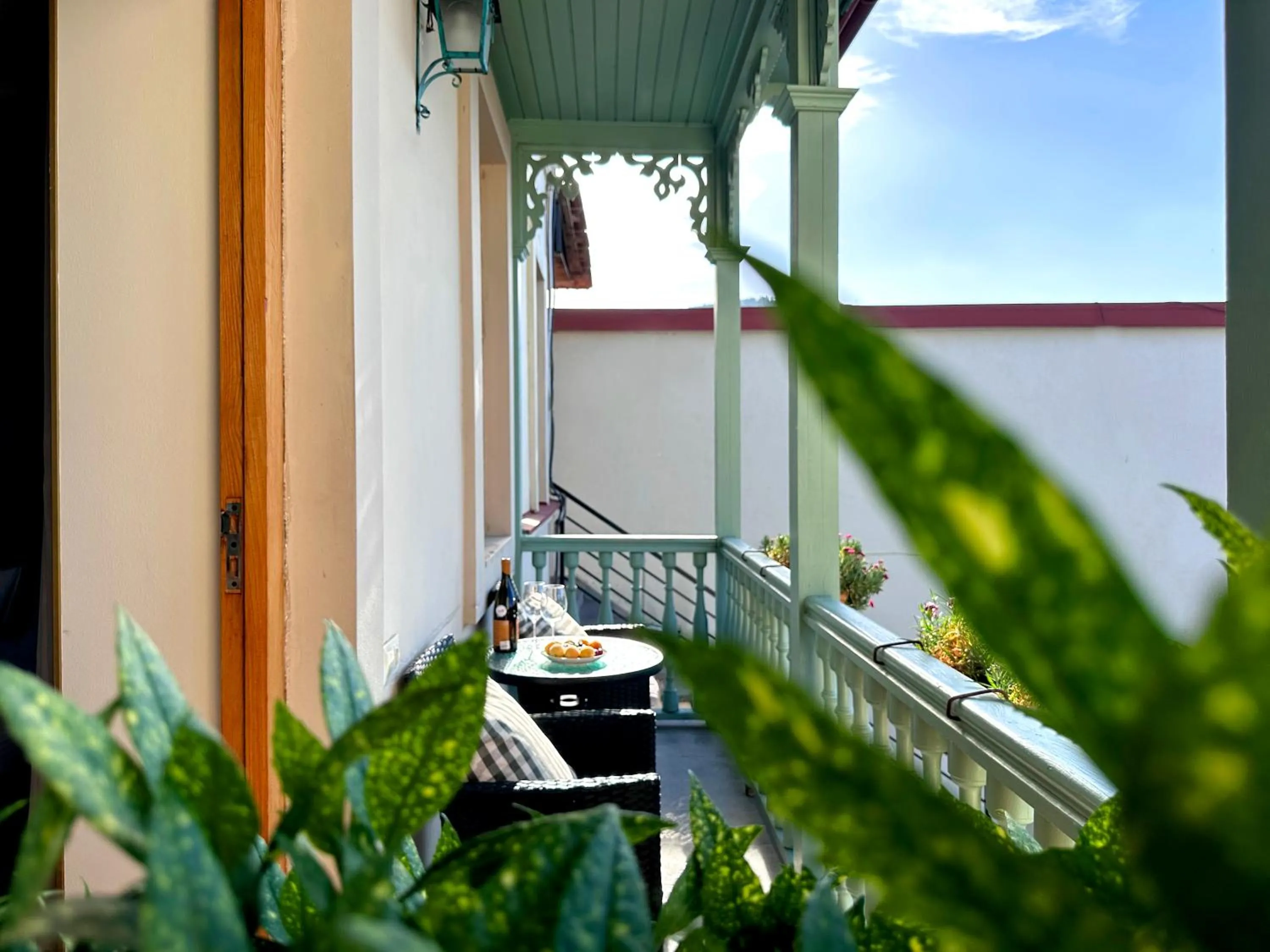 Balcony/Terrace in Betlemi Old Town Hotel