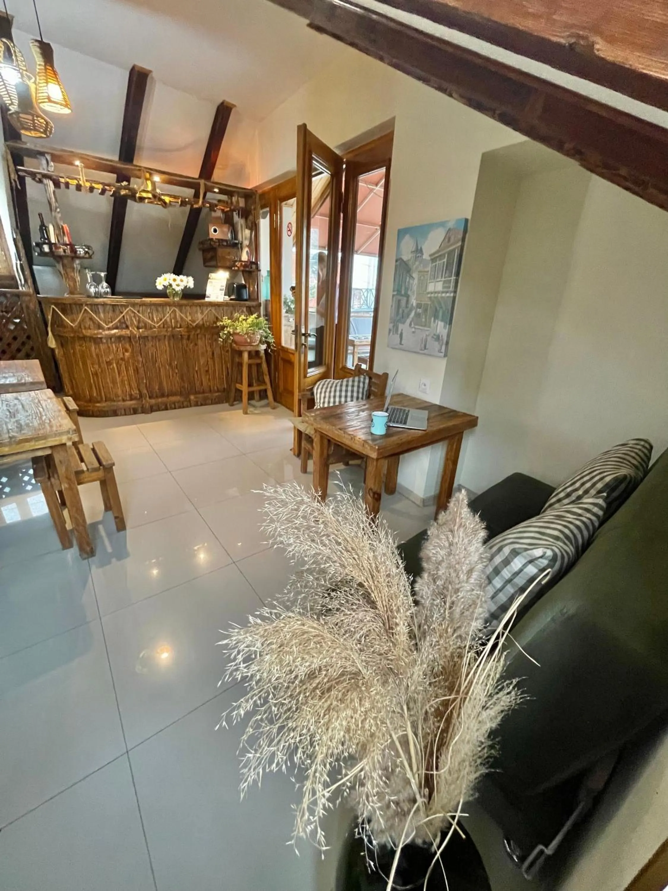 Seating area in Betlemi Old Town Hotel