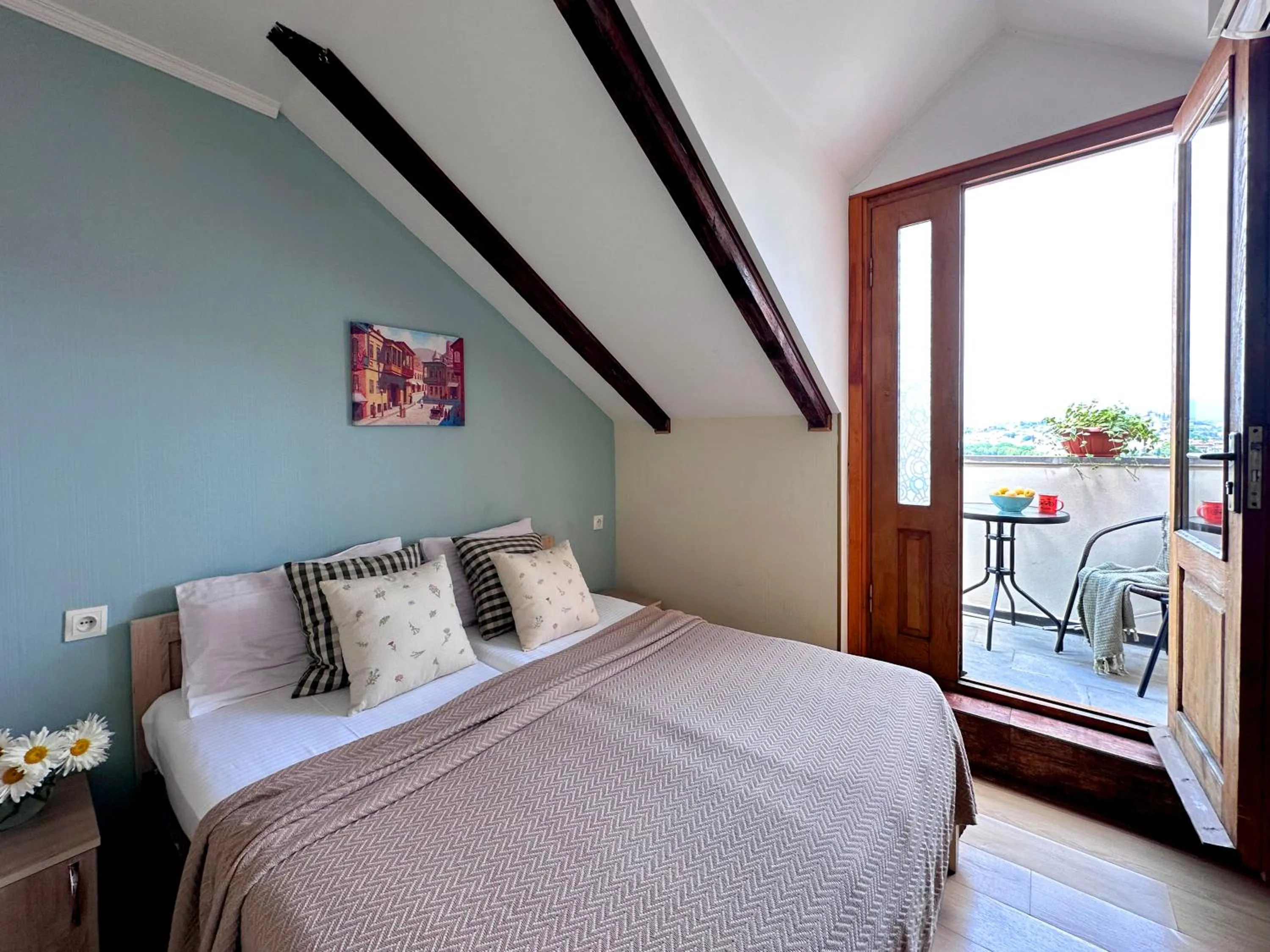 City view, Bed in Betlemi Old Town Hotel