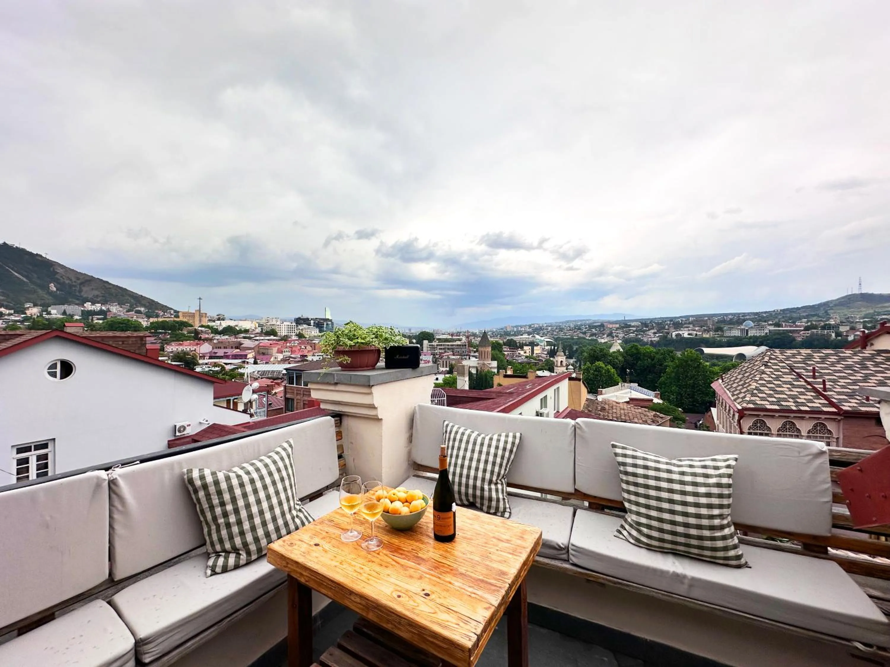 Patio in Betlemi Old Town Hotel