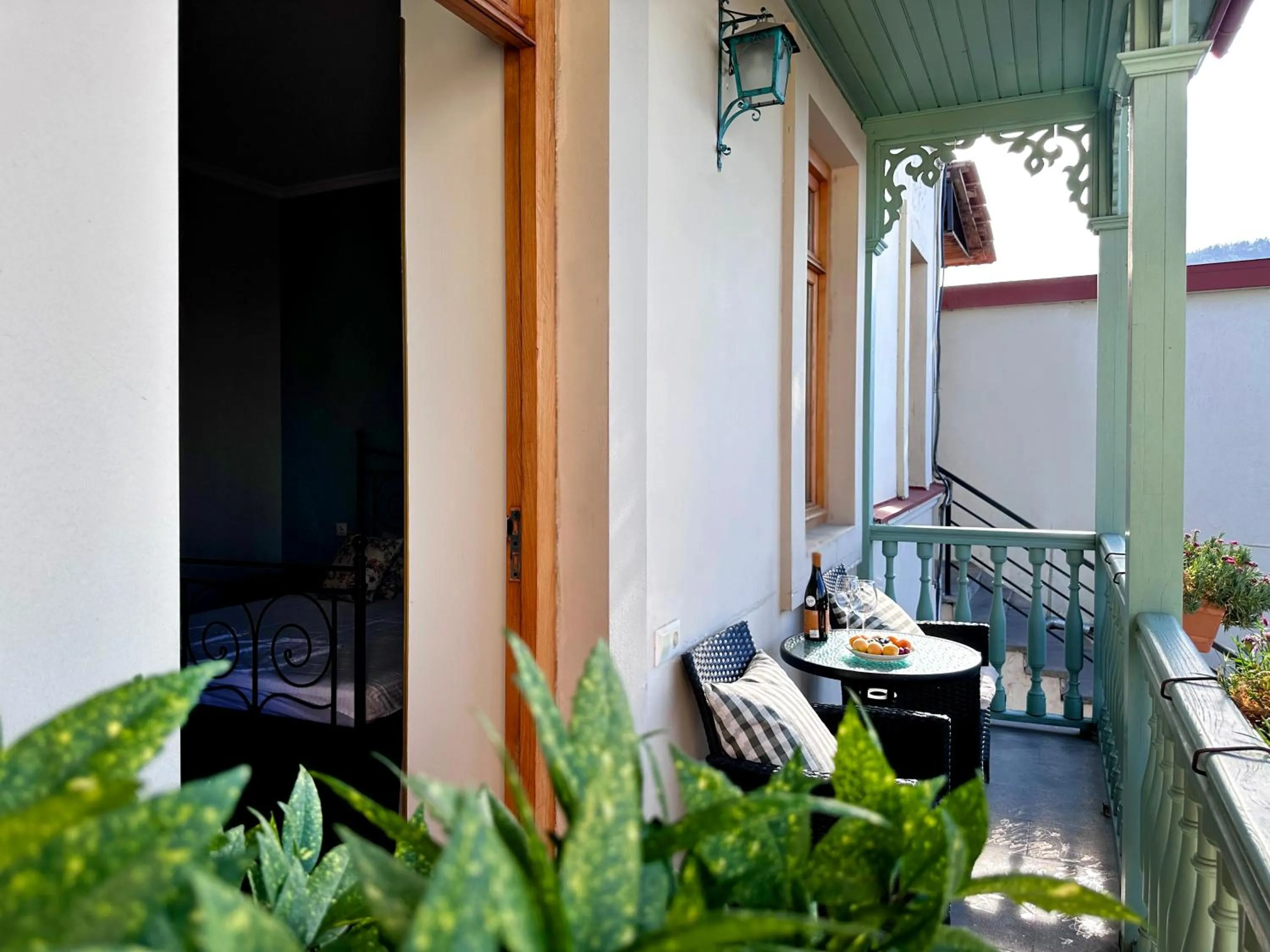 Balcony/Terrace in Betlemi Old Town Hotel