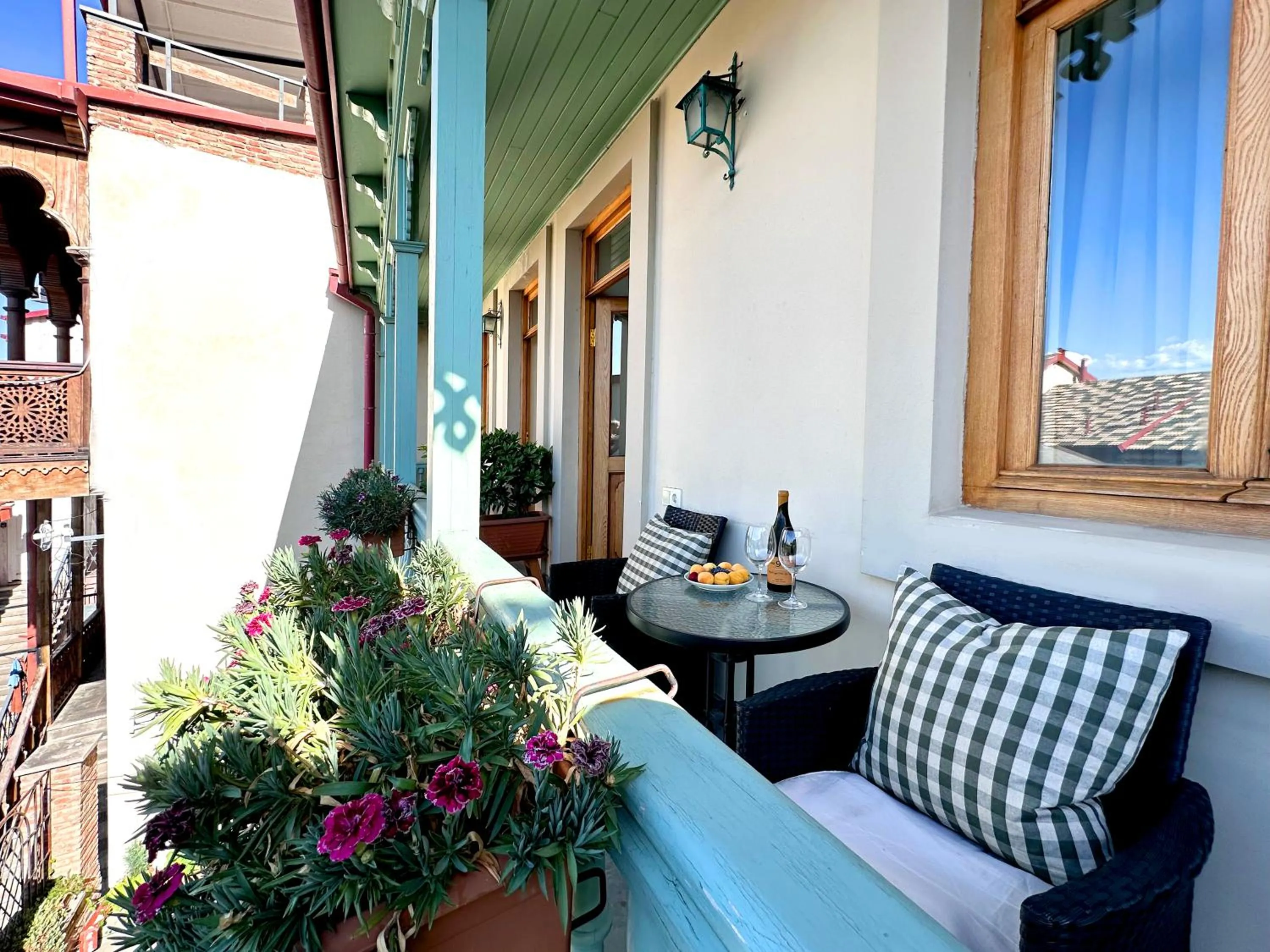 Balcony/Terrace in Betlemi Old Town Hotel