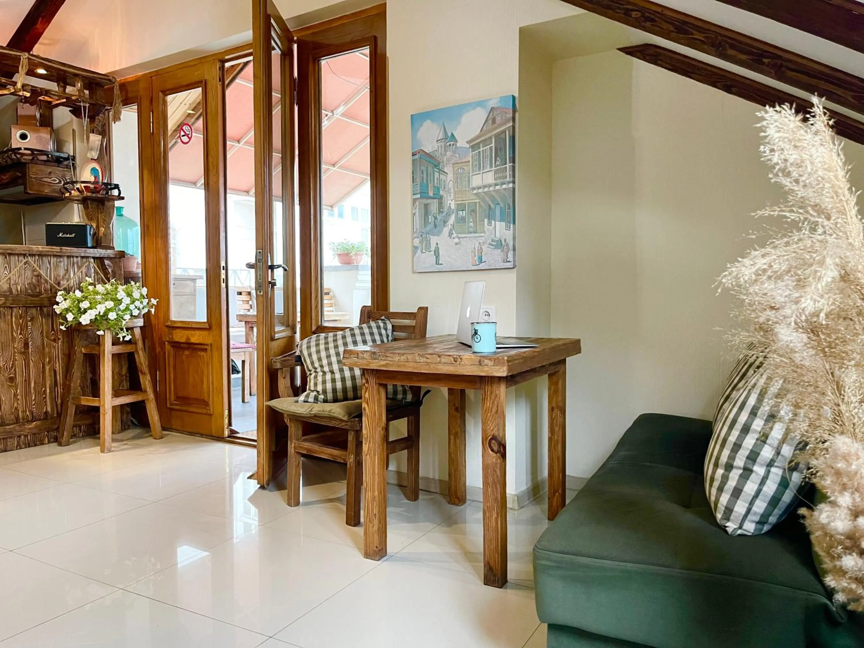 Seating area in Betlemi Old Town Hotel