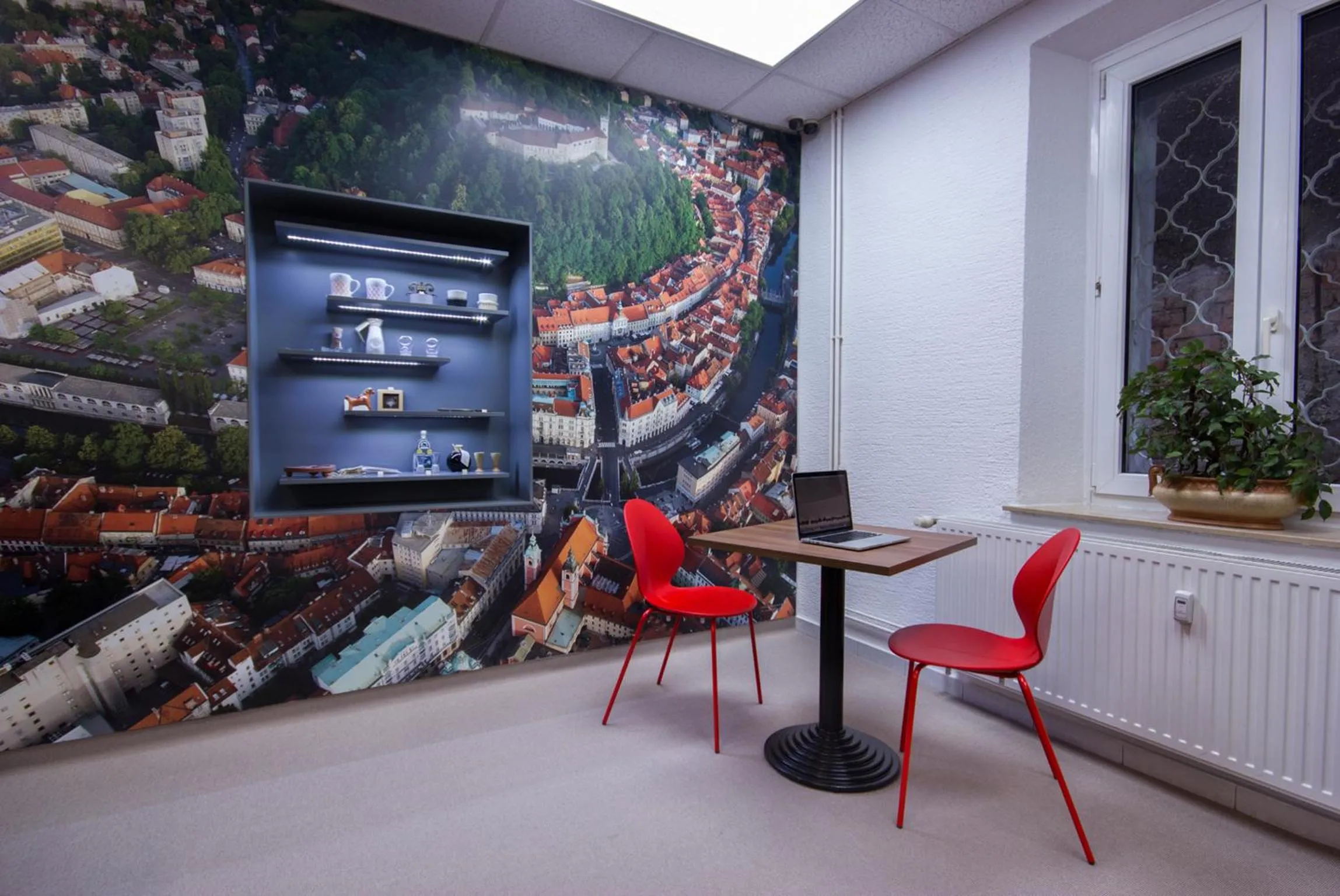 Lobby or reception in Tiny central studio apartment Nika Ljubljana