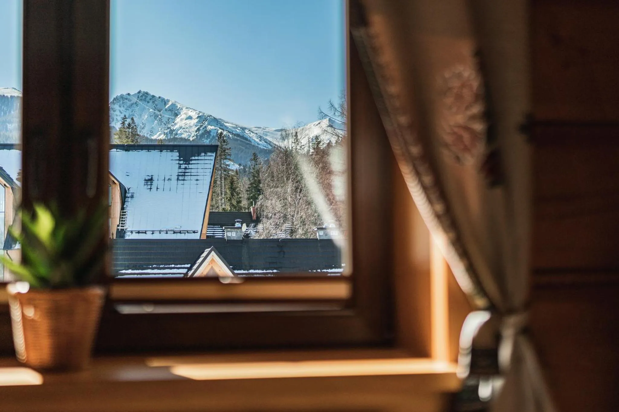 Mountain view in Willa Mango - Przystanek Kuźnice