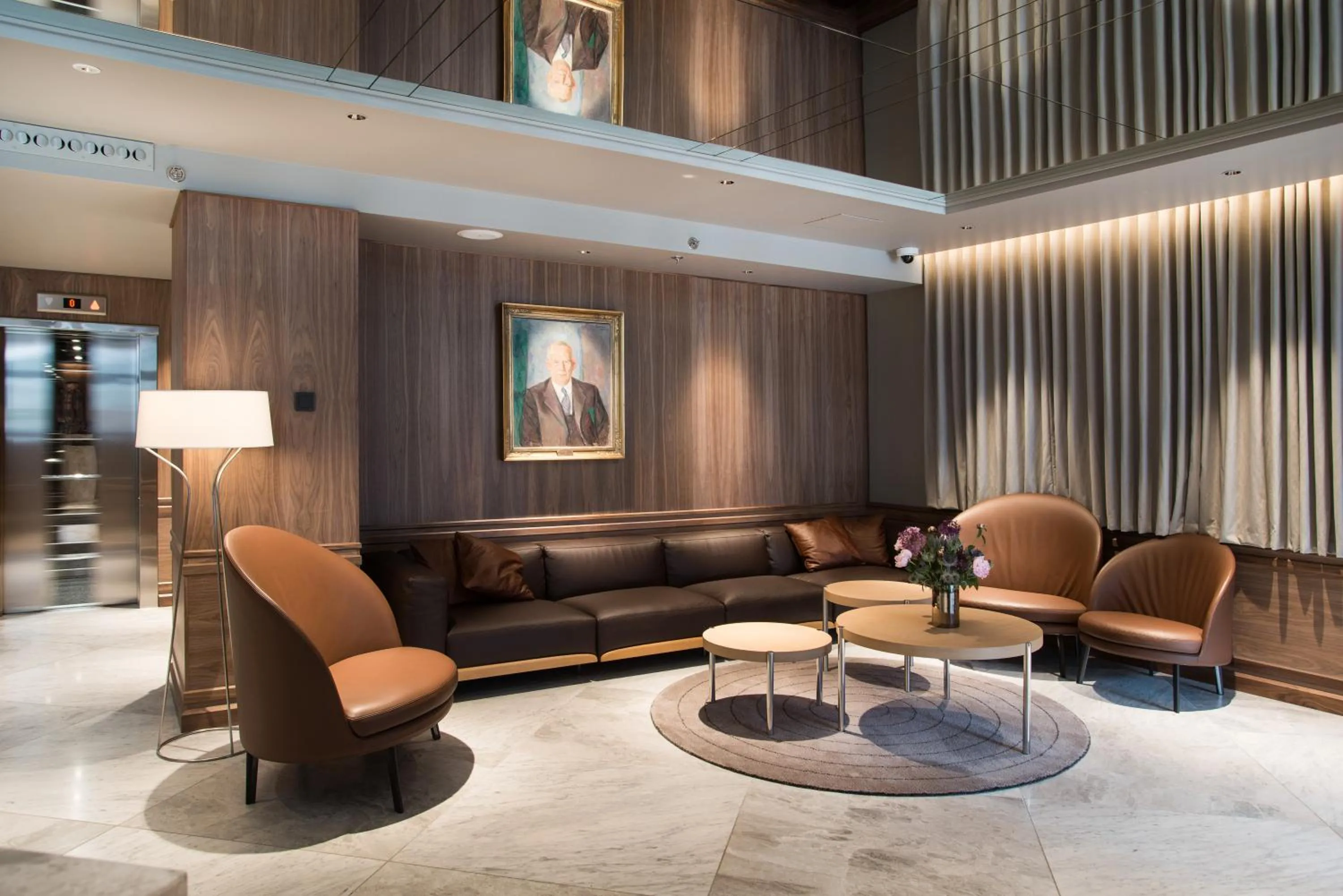 Lobby or reception in Bergen Børs Hotel