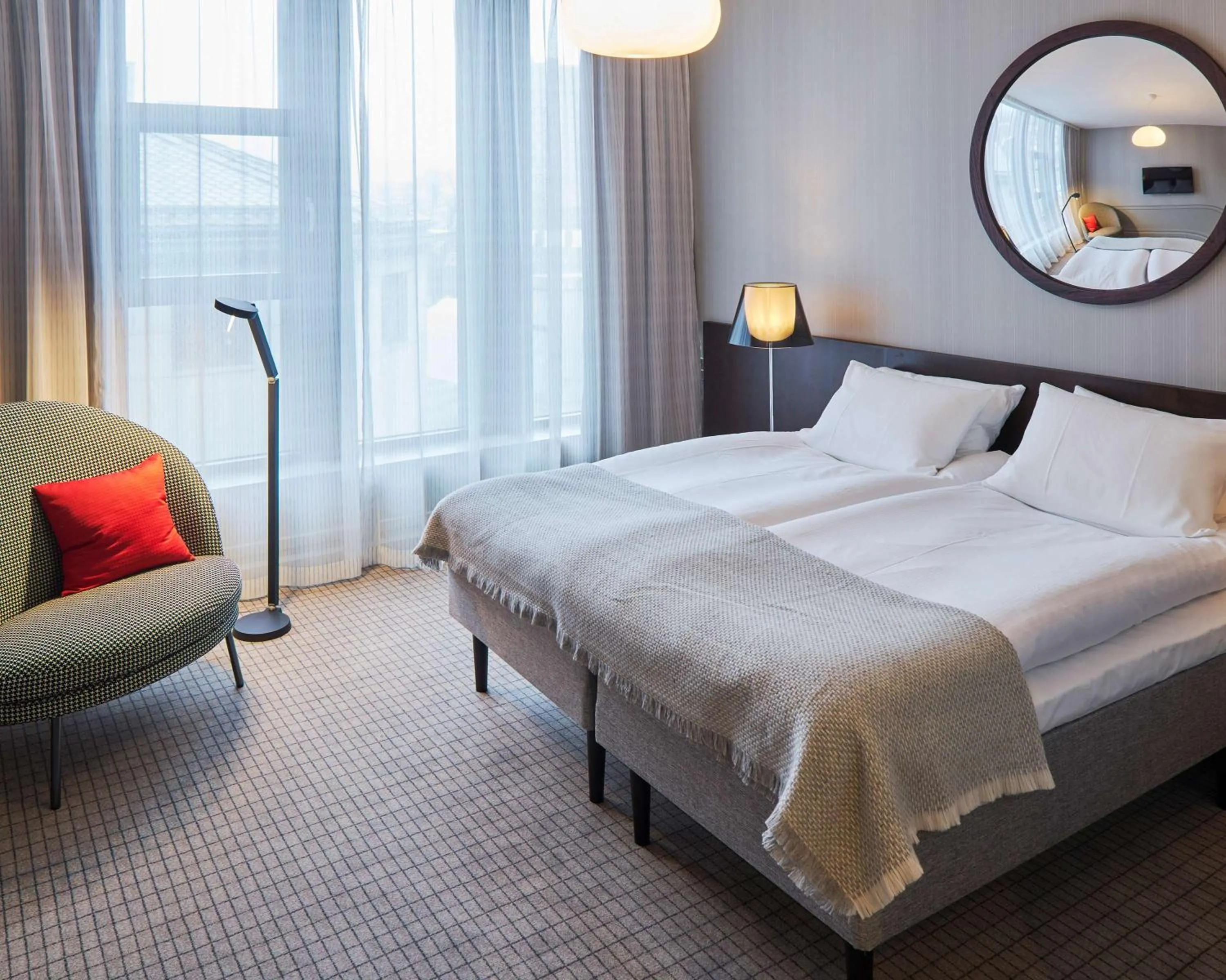 Photo of the whole room, Bed in Bergen Børs Hotel