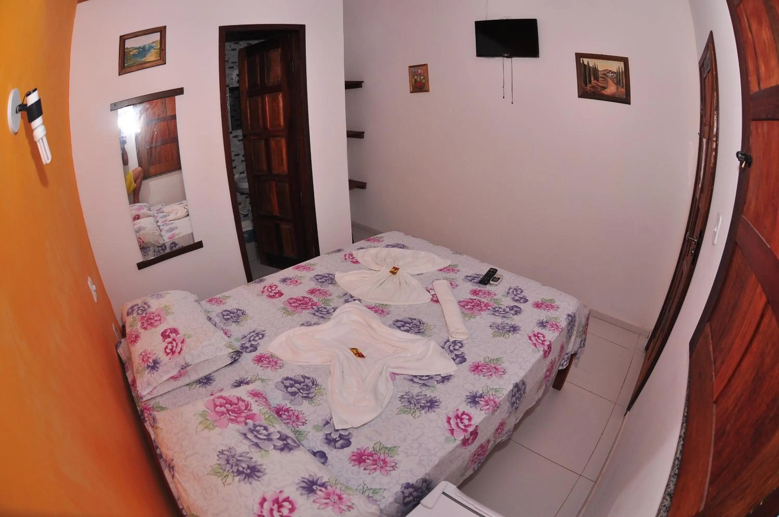 Bedroom, Bed in Tapirandú Pousada