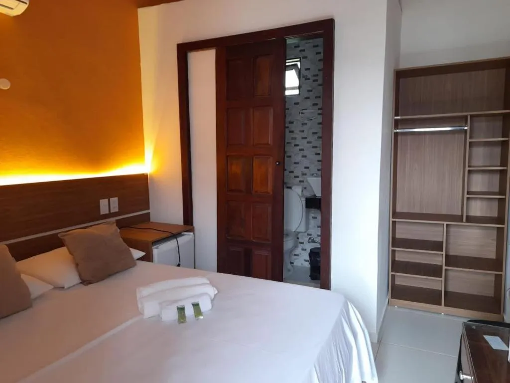 Bed in Tapirandú Pousada