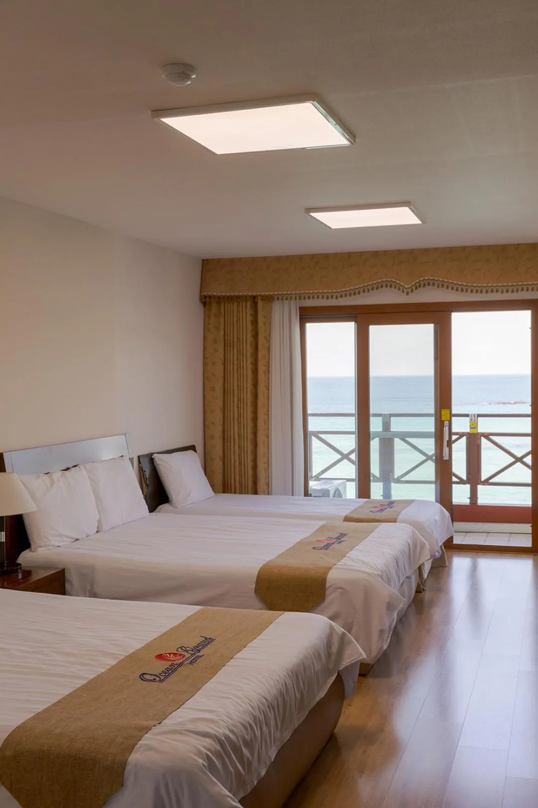 Bed in Ocean Grand Hotel