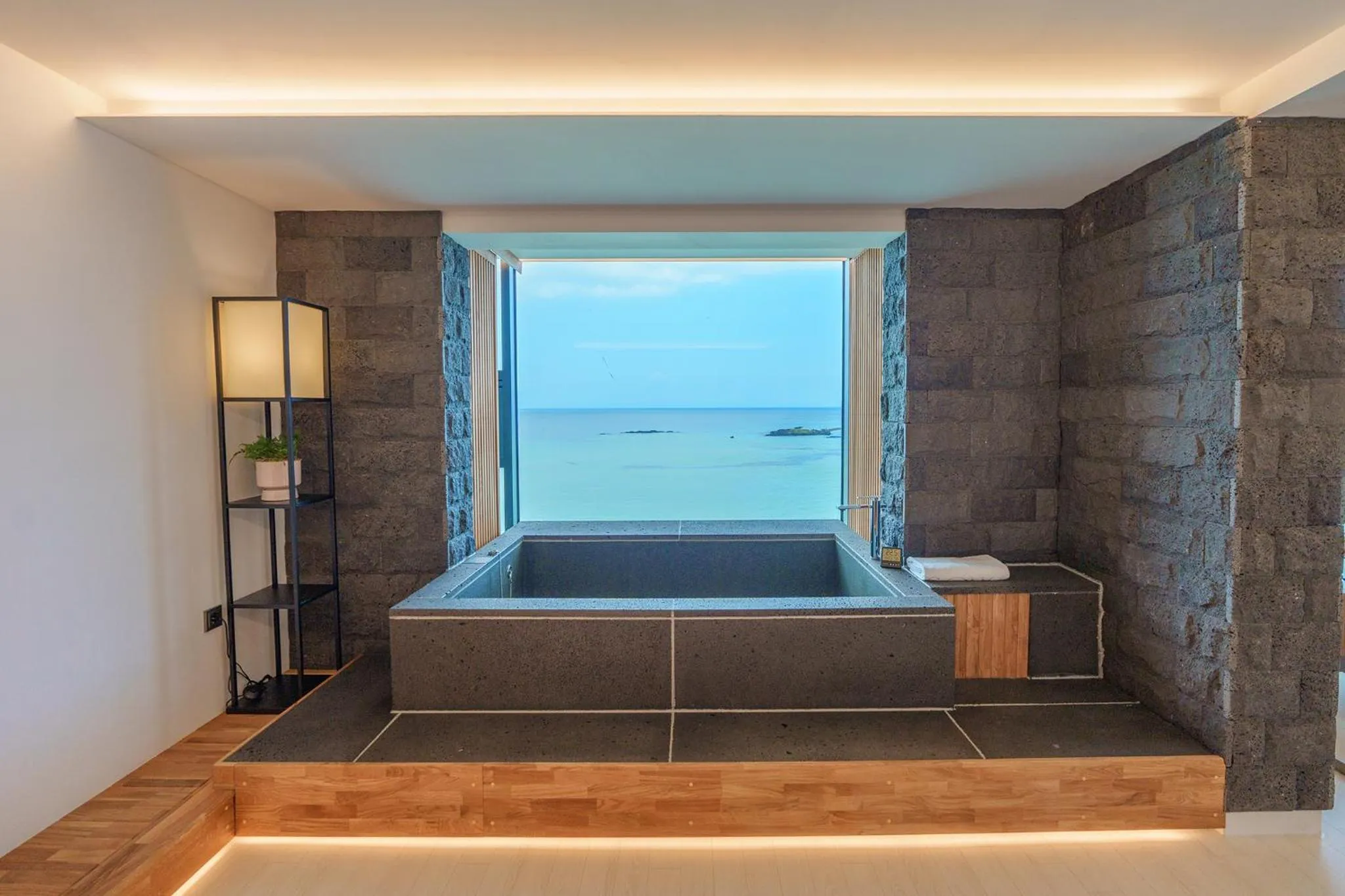 Bed in Ocean Grand Hotel