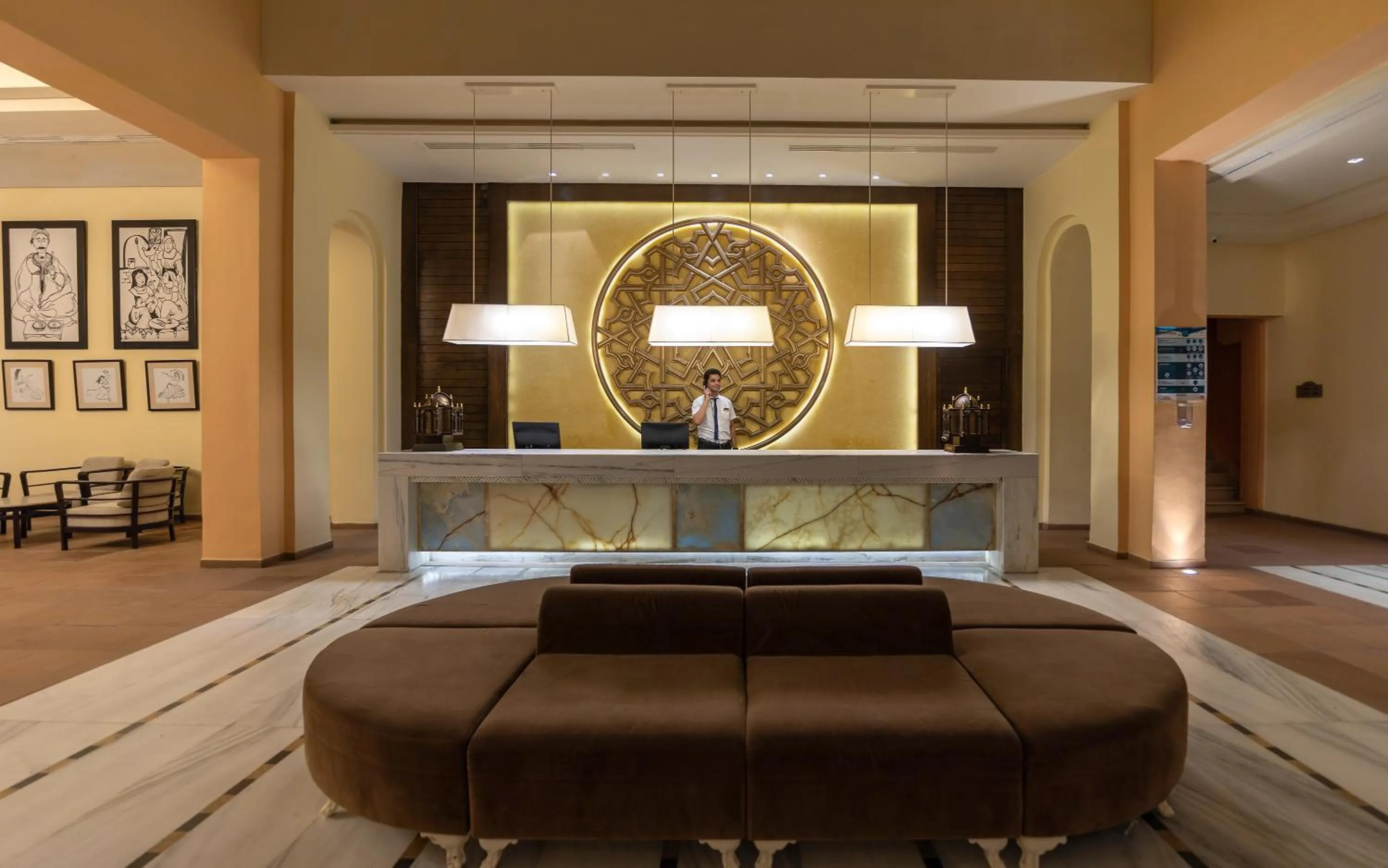 Lobby or reception in Marhaba Salem - Family Only