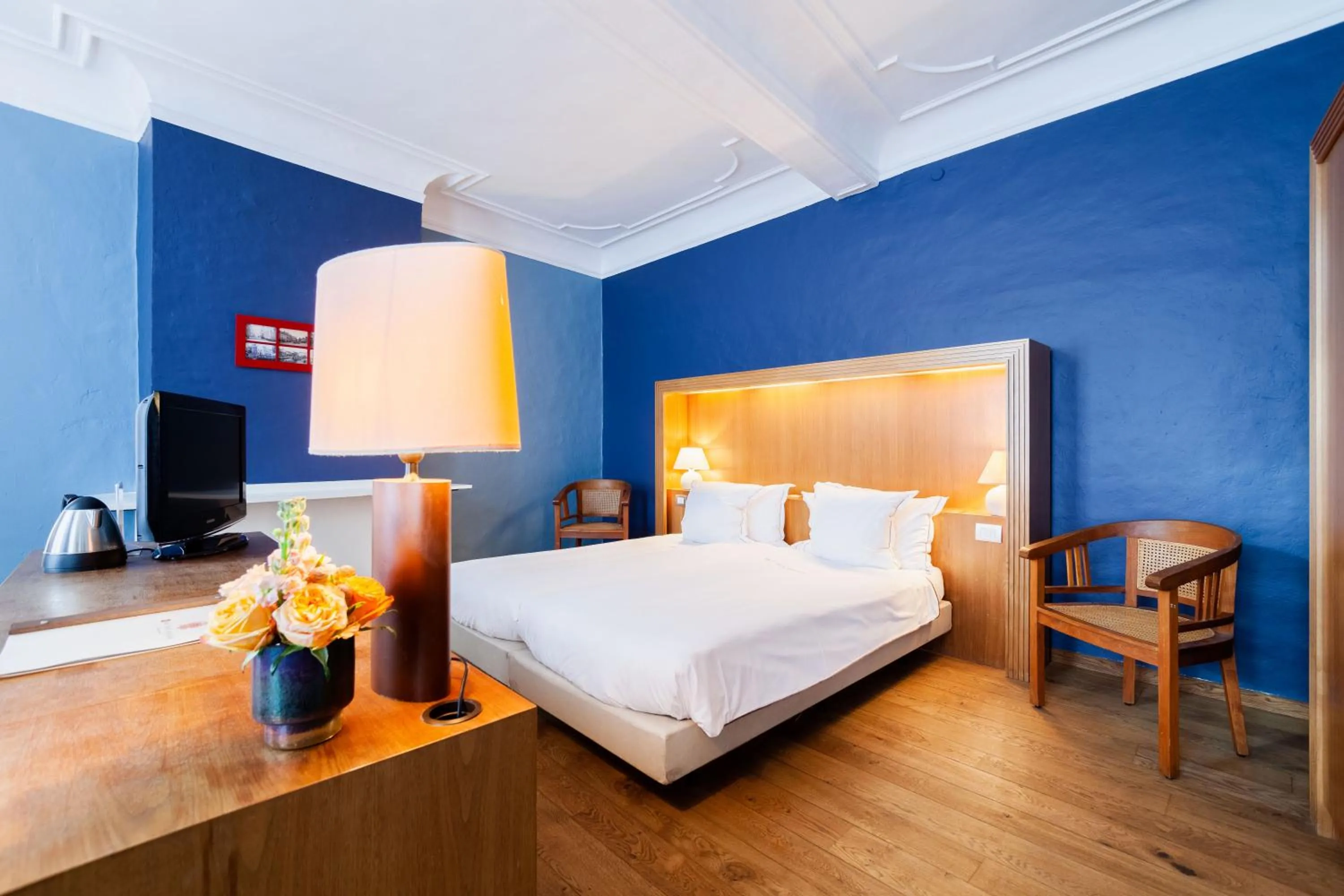 Bedroom, Bed in Hotel Hof van Aragon