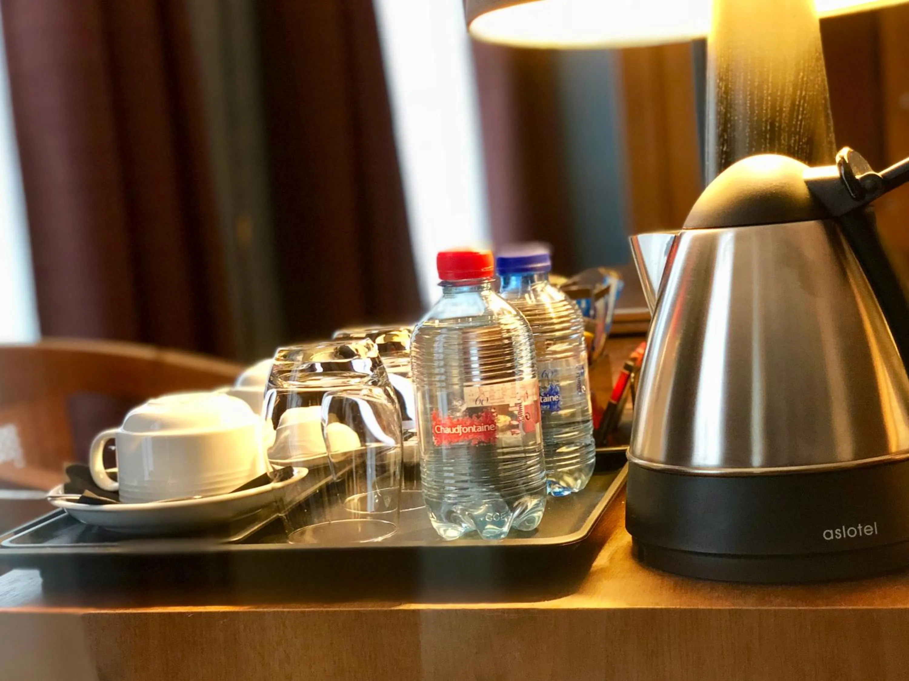 Coffee/tea facilities in Hotel Hof van Aragon