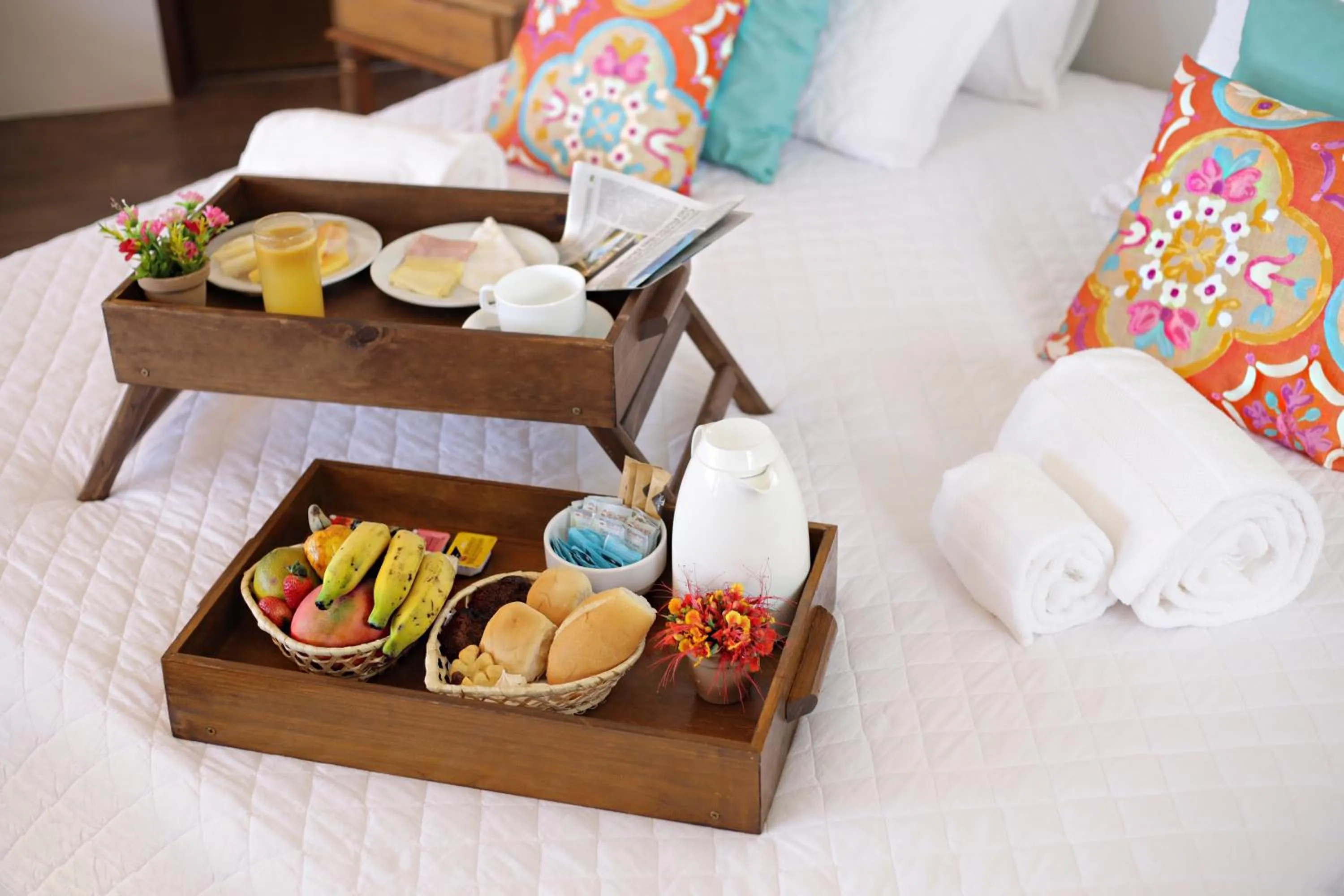 Bed in Hotel Santuário das Águias by Nobile