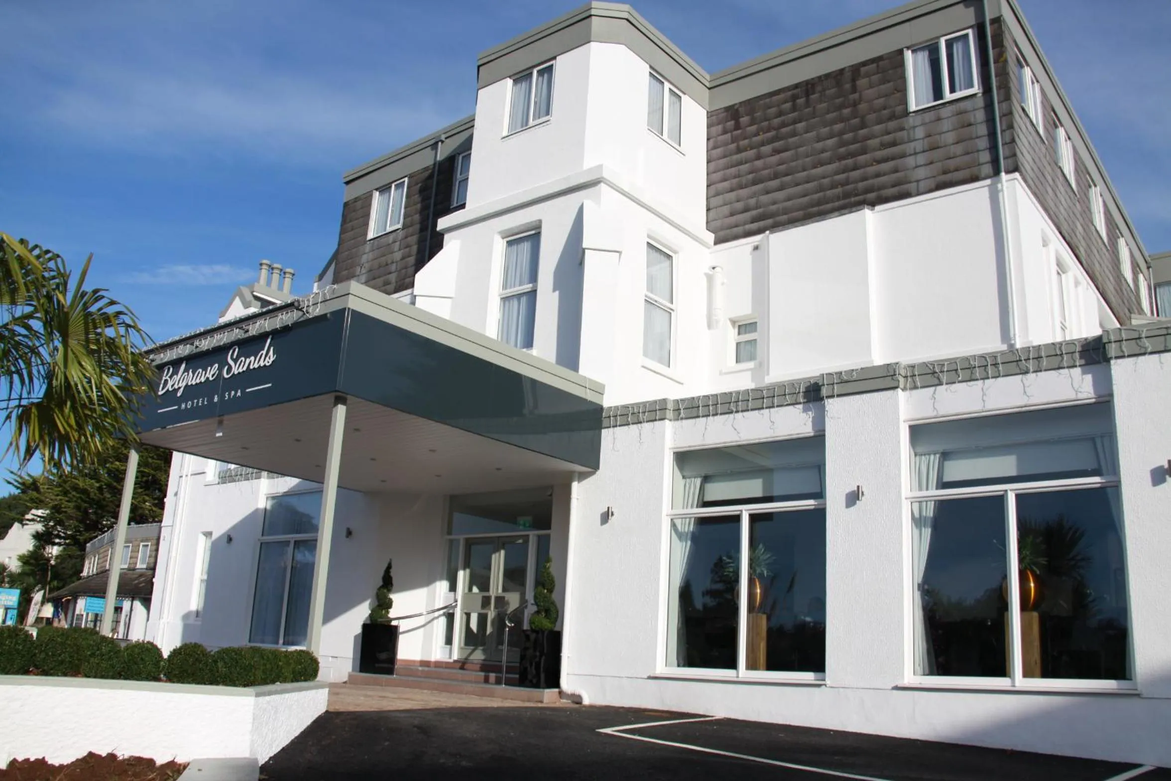 Facade/entrance in Belgrave Sands Hotel & Spa
