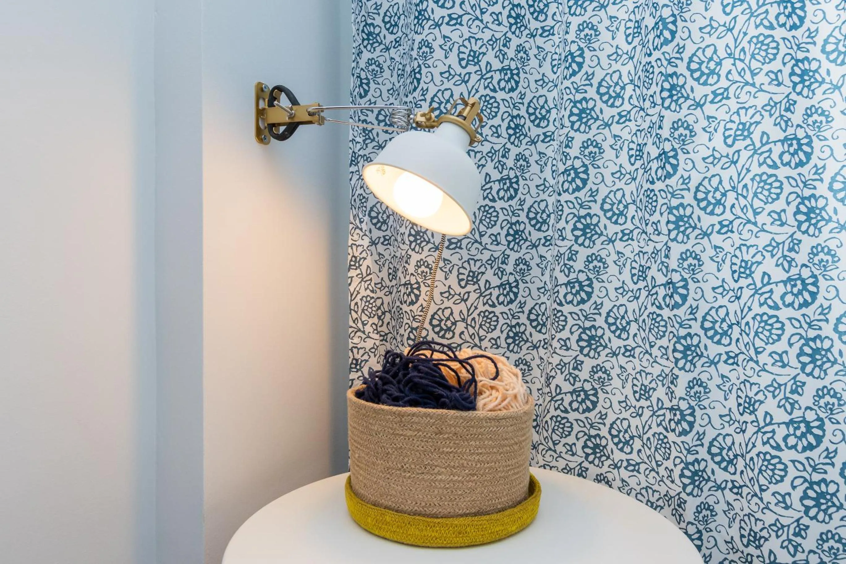 Decorative detail in Lisbon Airport Hostel