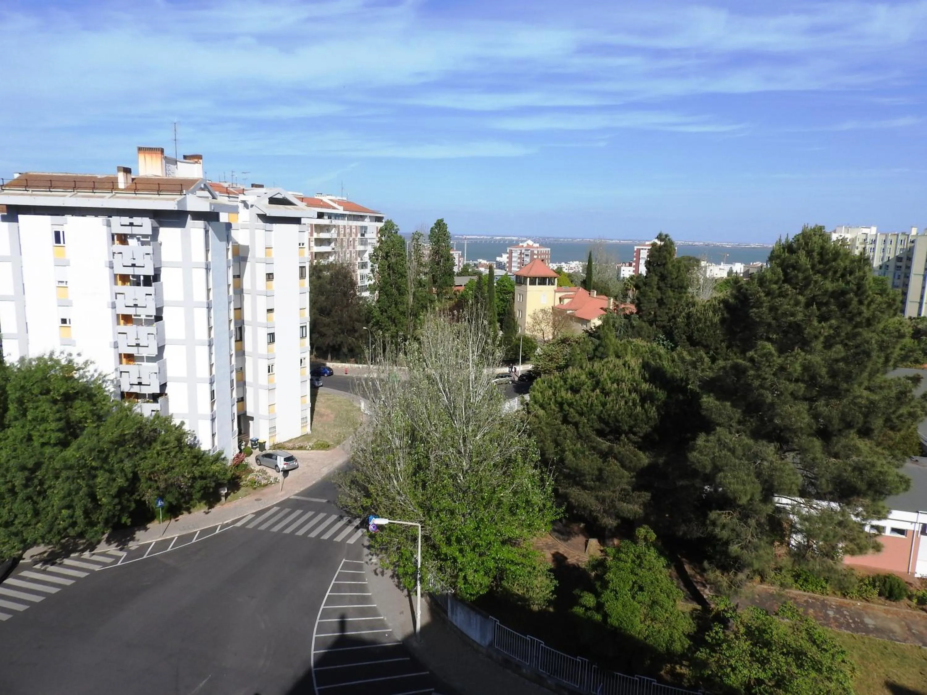 River view in Lisbon Airport Hostel