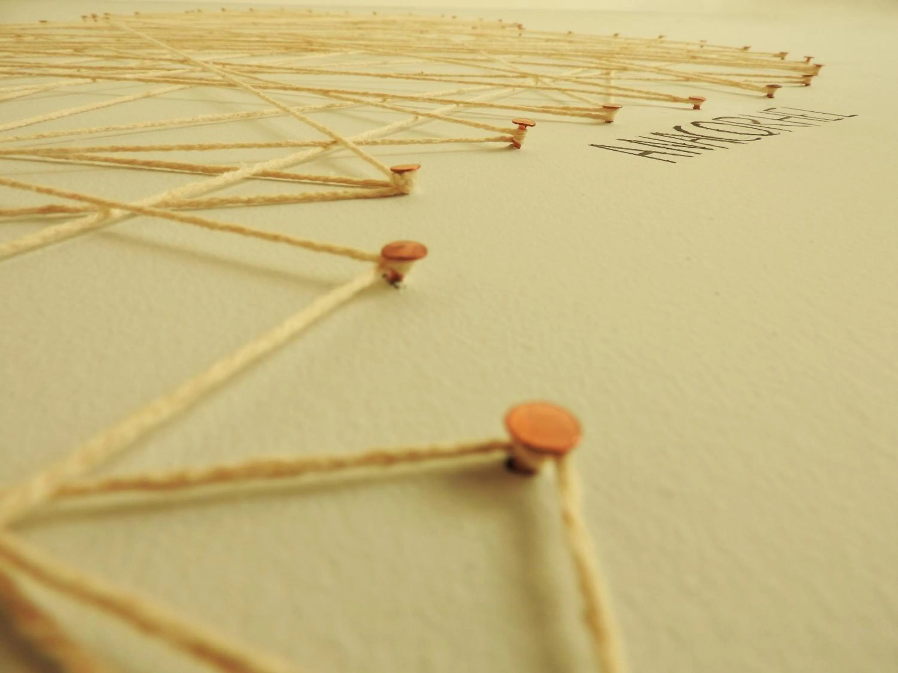 Decorative detail in Lisbon Airport Hostel