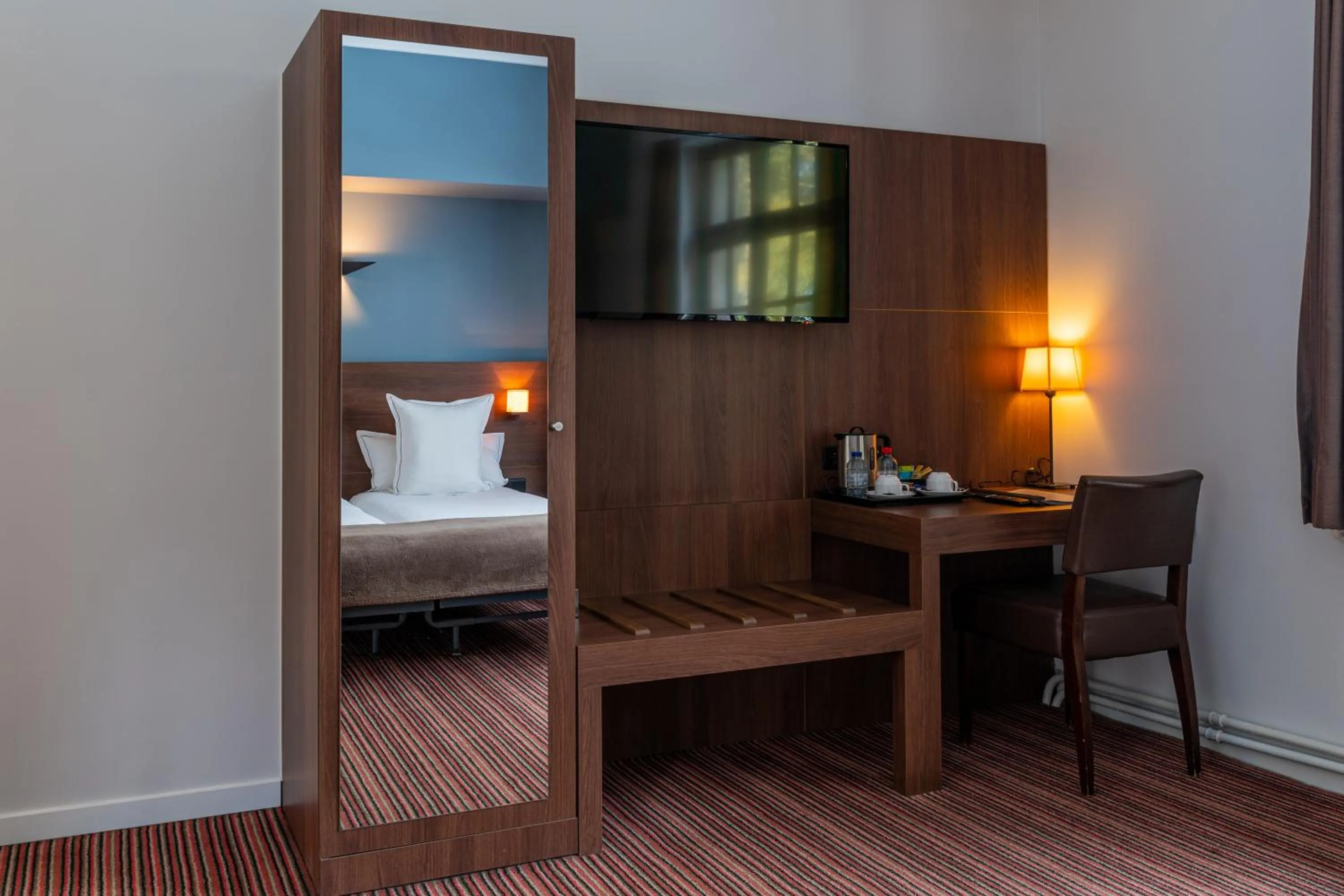 Bed in Hotel Villa Monte